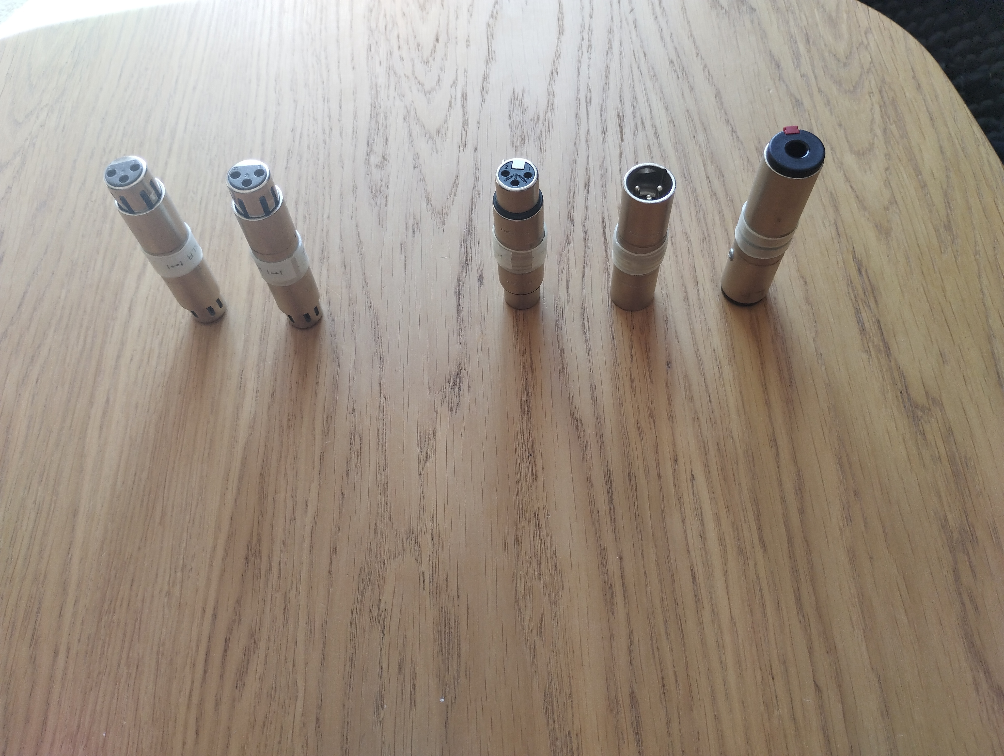 Vends lot d'adaptateur XLR 
