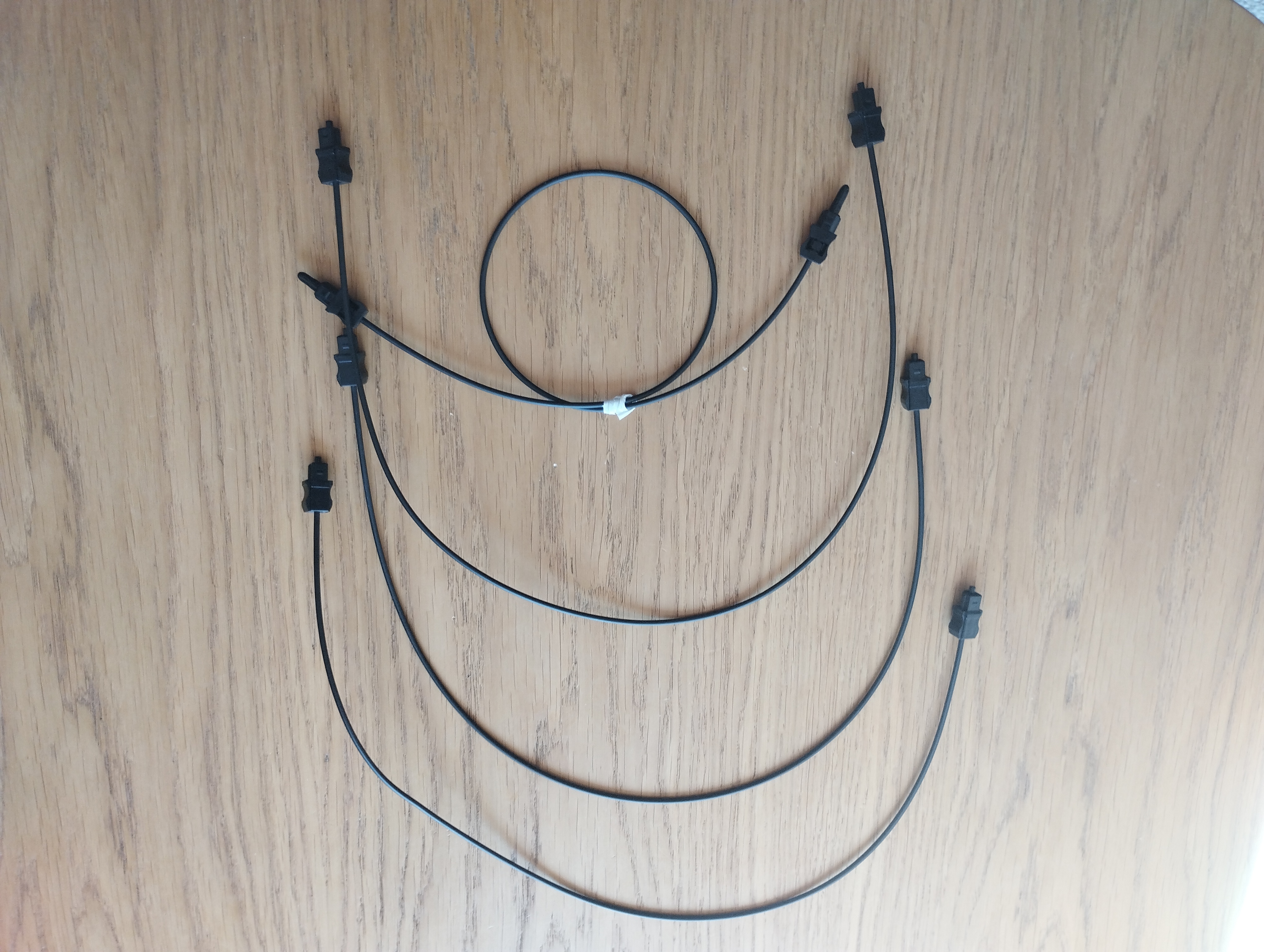 Vends lot de 4 câble ADAT