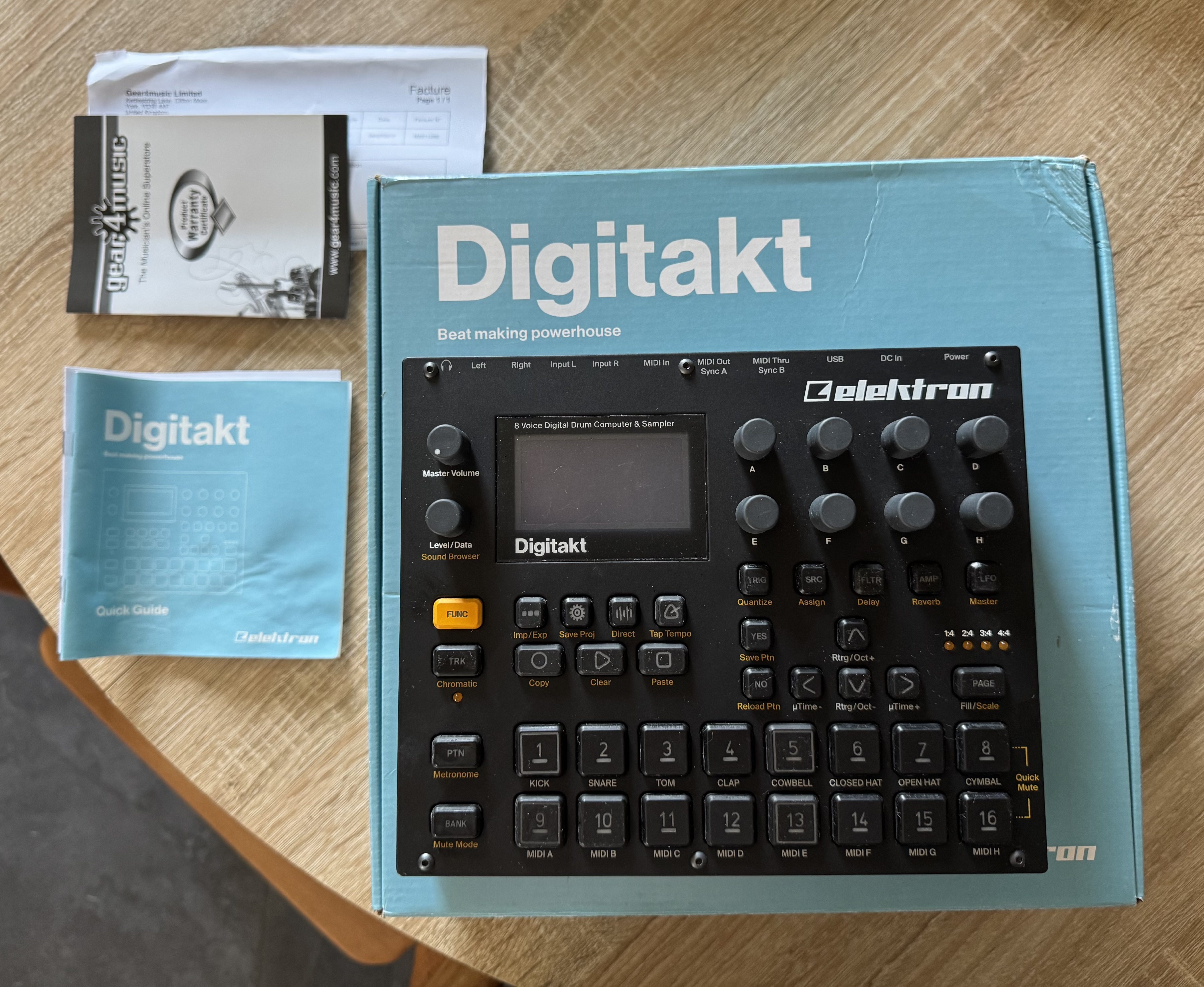 Vend Digitakt en parfait état