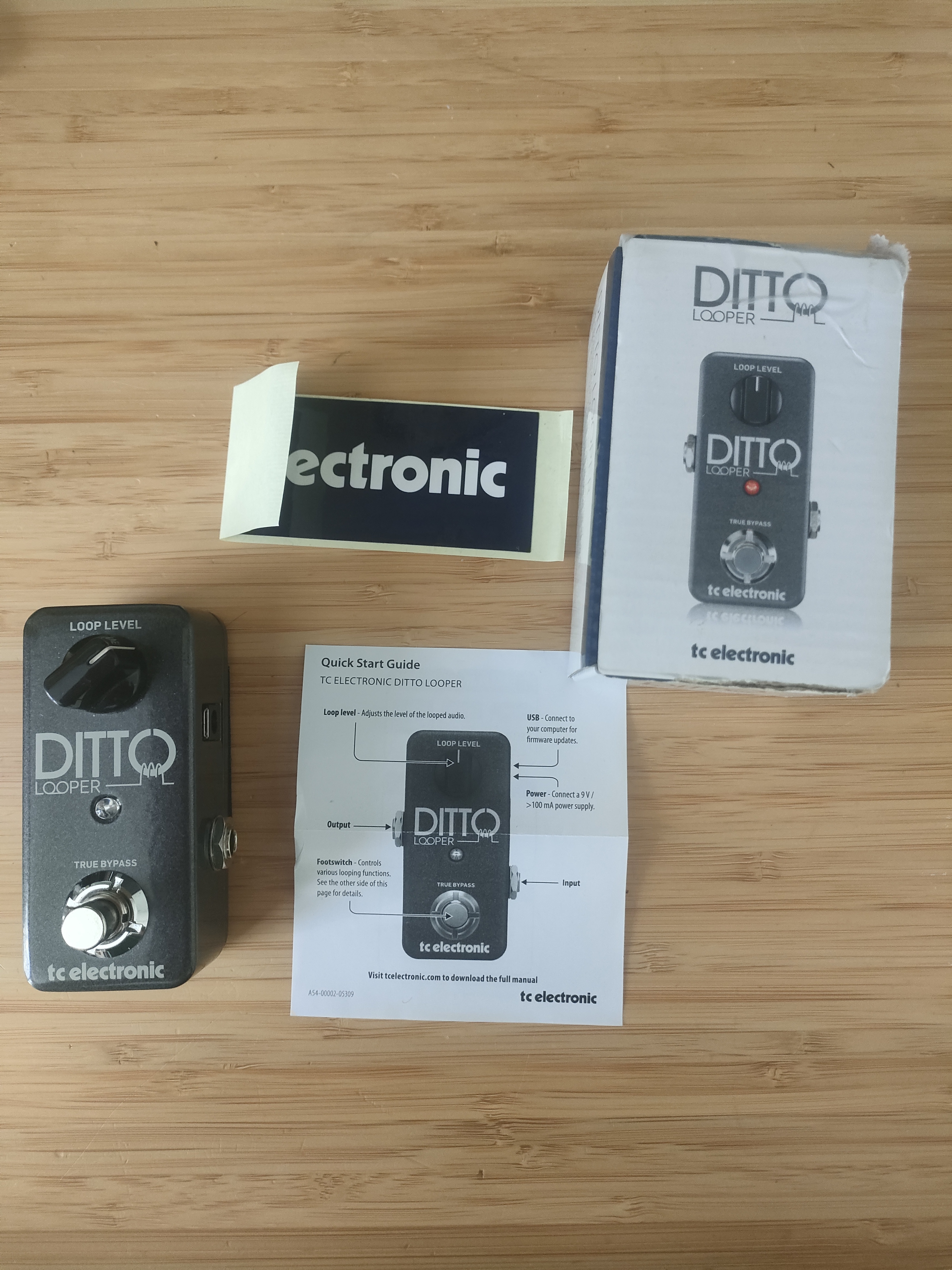 Looper TC Electronic Ditto - très bon état