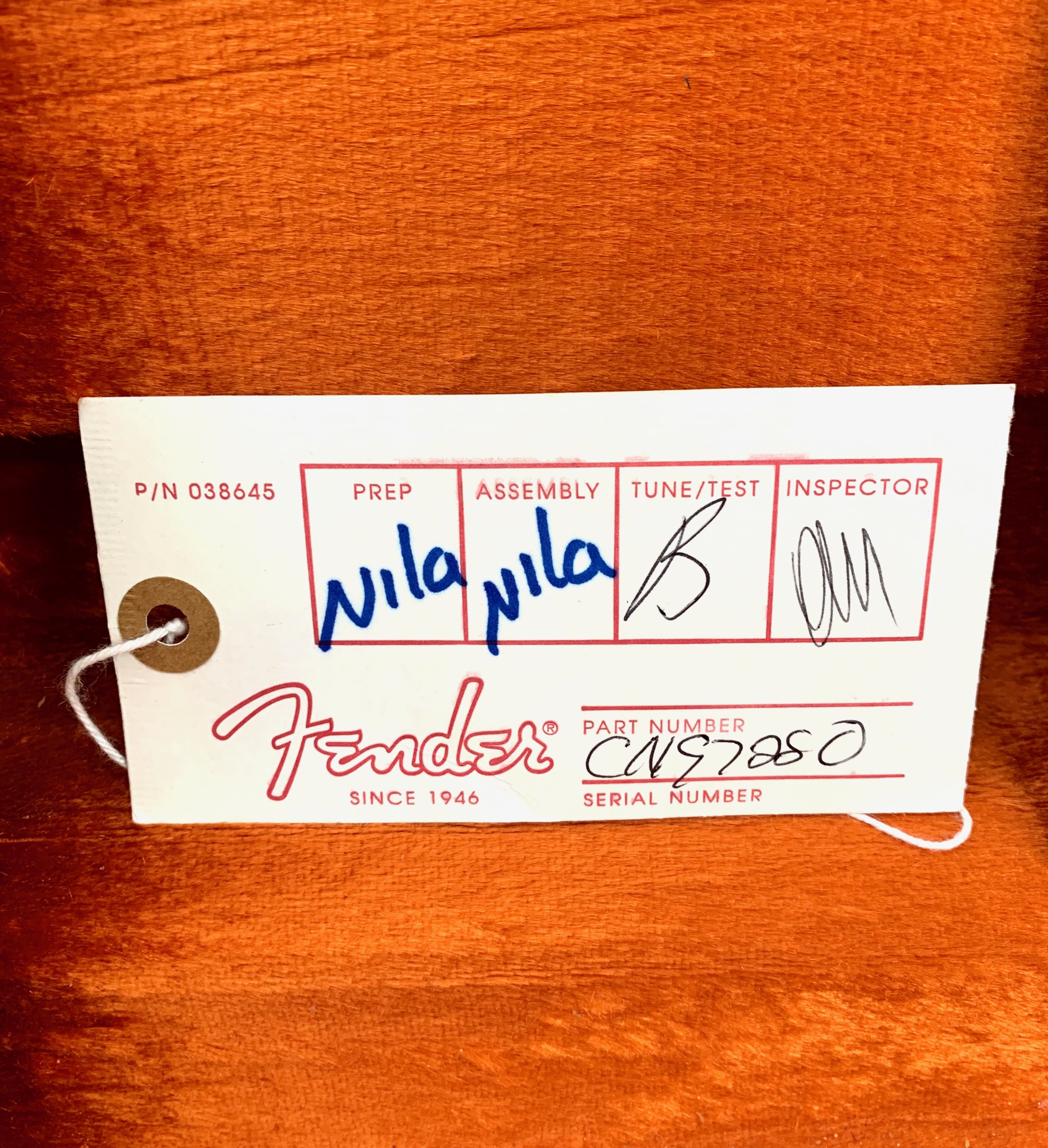 Fender Eric Clapton Stratocaster (5910)