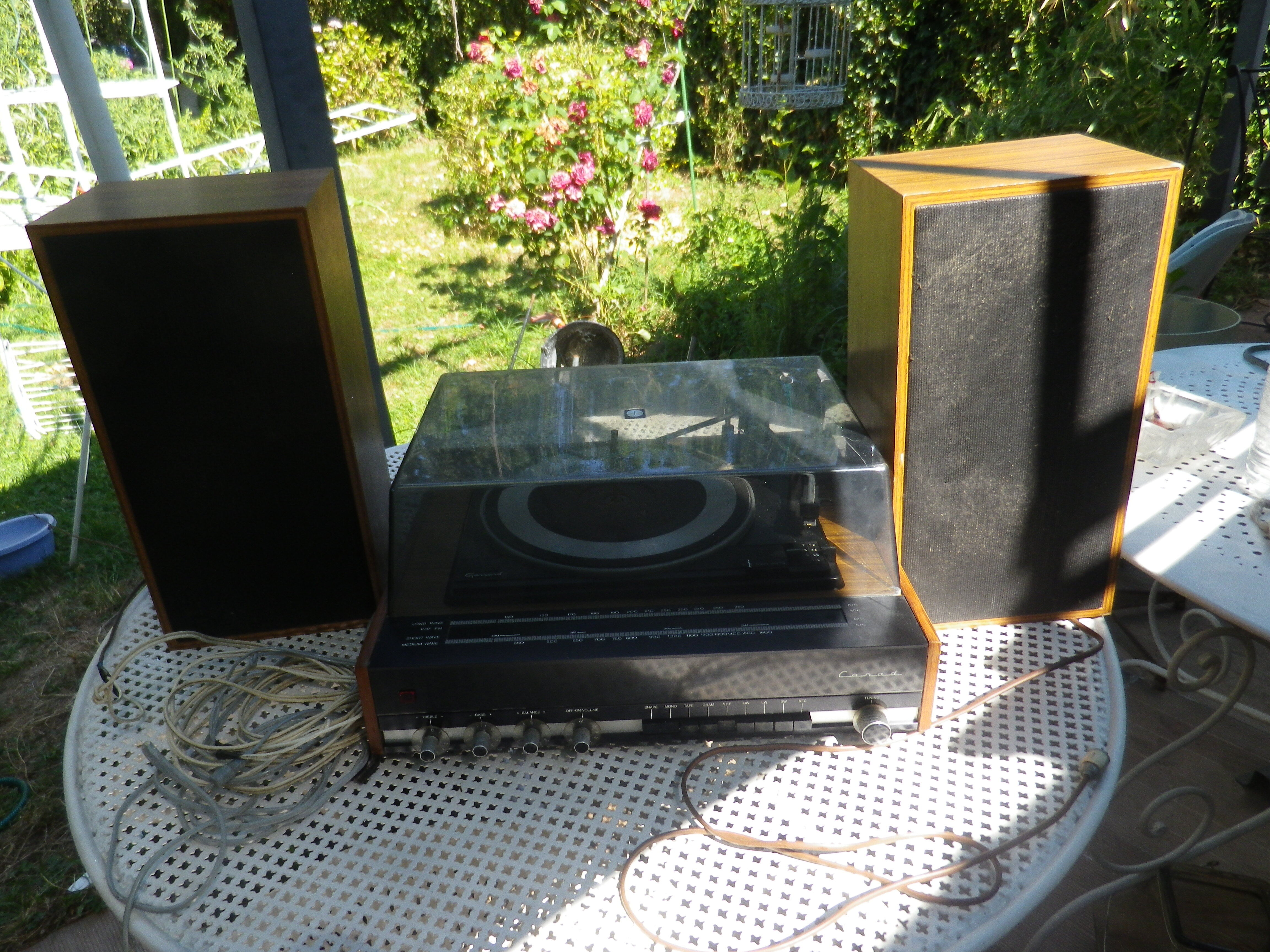 Tourne-disque, platine vinyle, tuner model 5300 GARRARD 