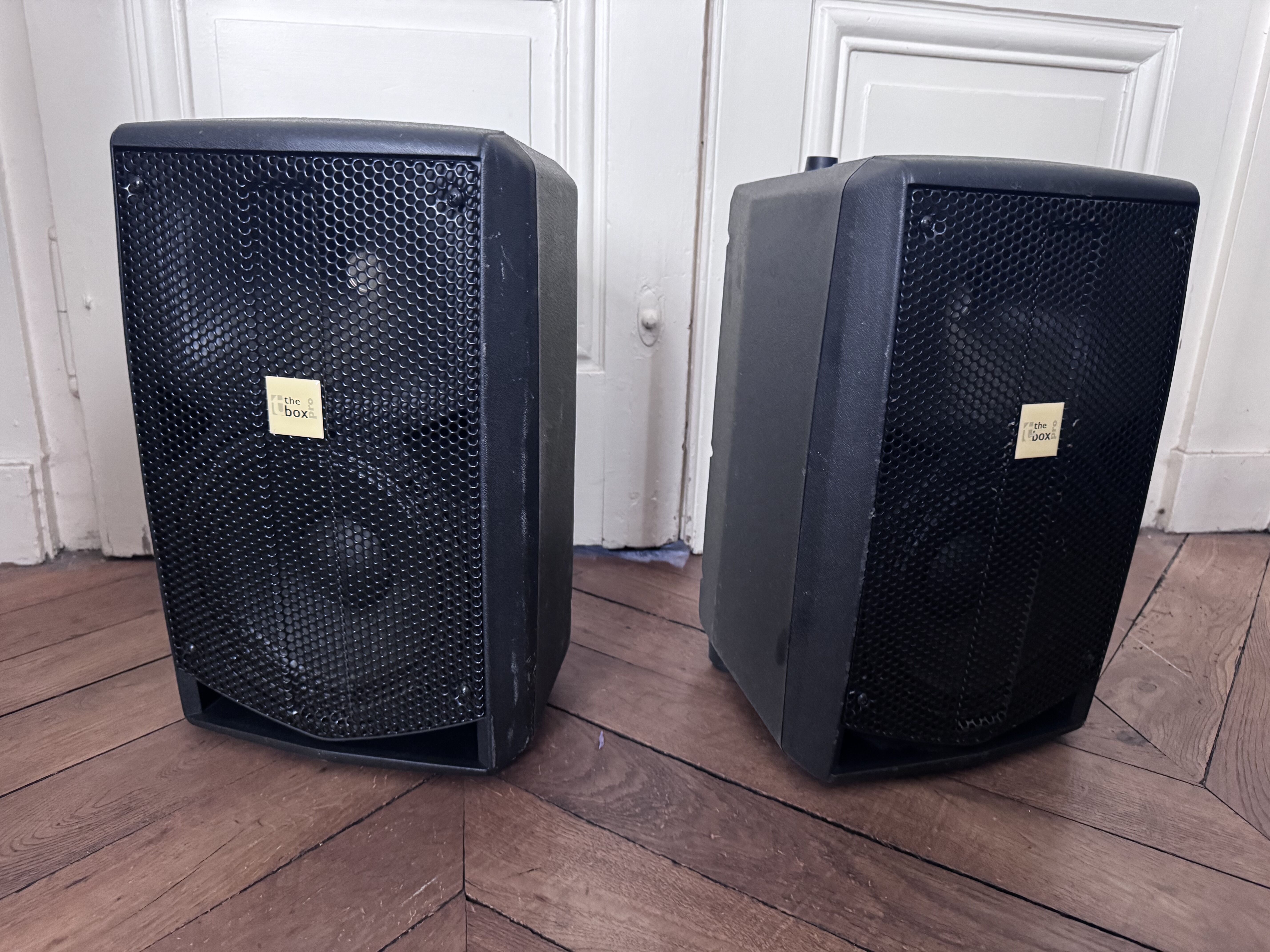 Lot 2 enceintes The box pro TP 108 MA
