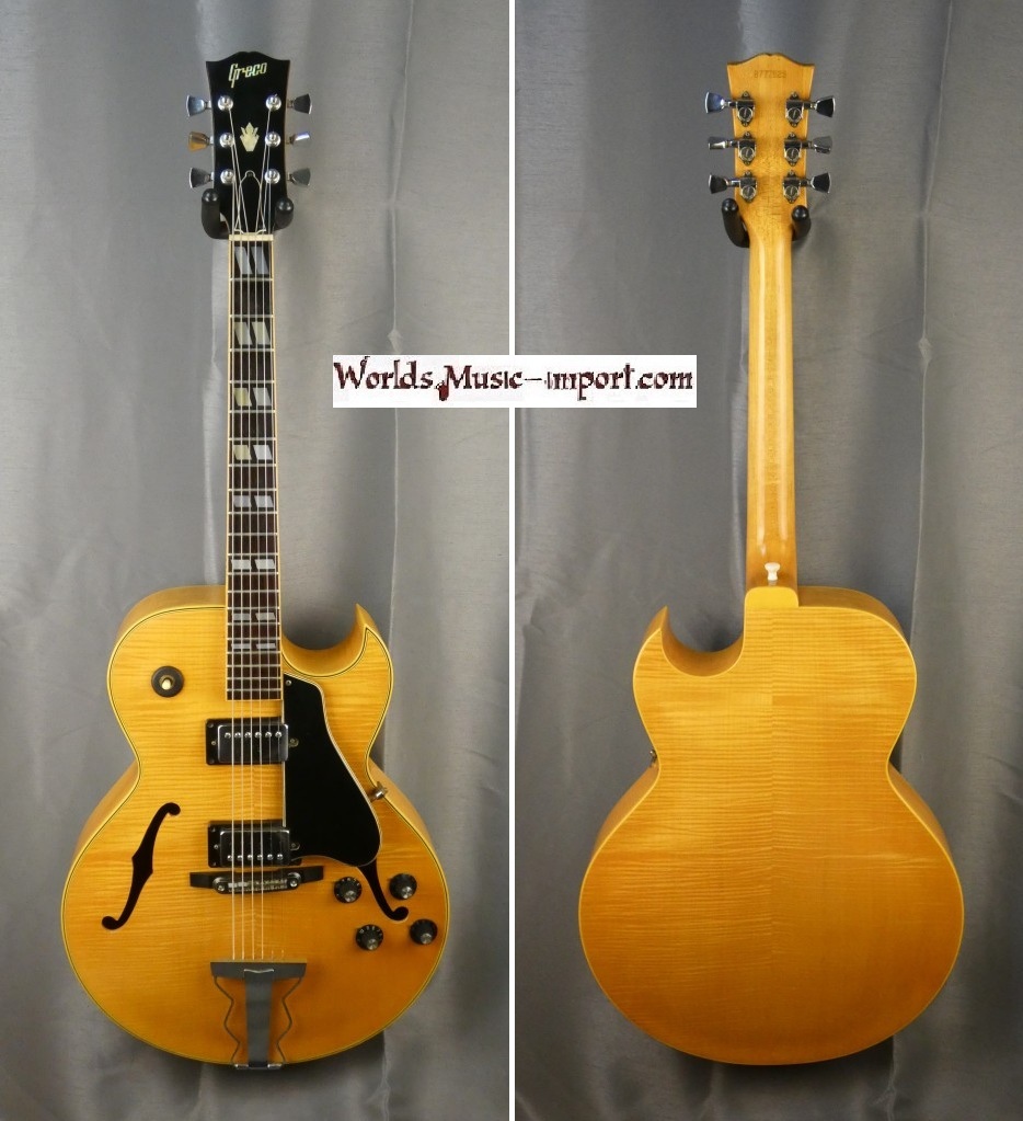 GRECO Jazz N-60 Natural gloss ES-175 1977 Japon import