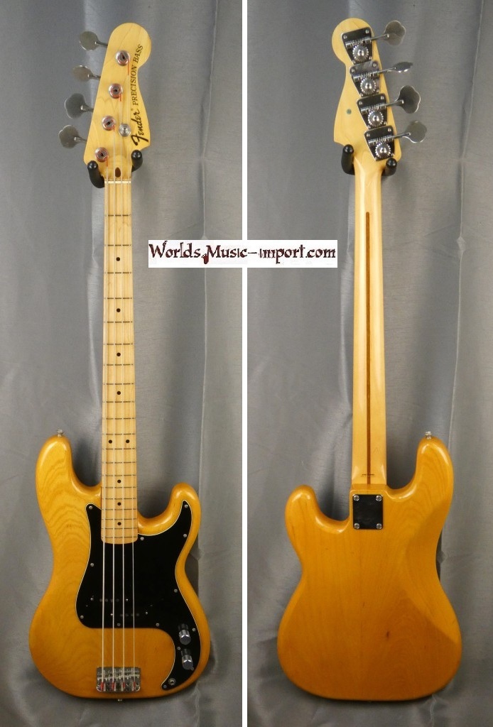 FENDER Precision Bass PB'70 Ash Nat 'Nitro' 1990 Japon import