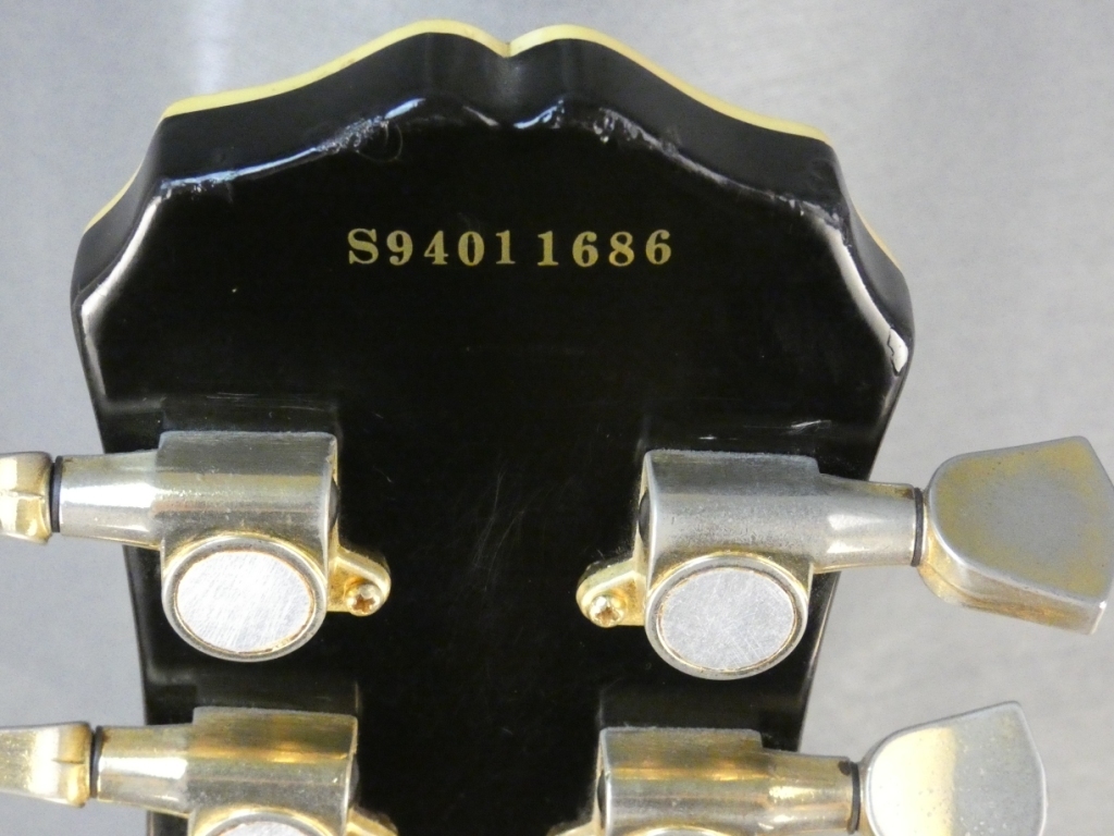 epiphone by gibson les paul custom black korea import japan (4)