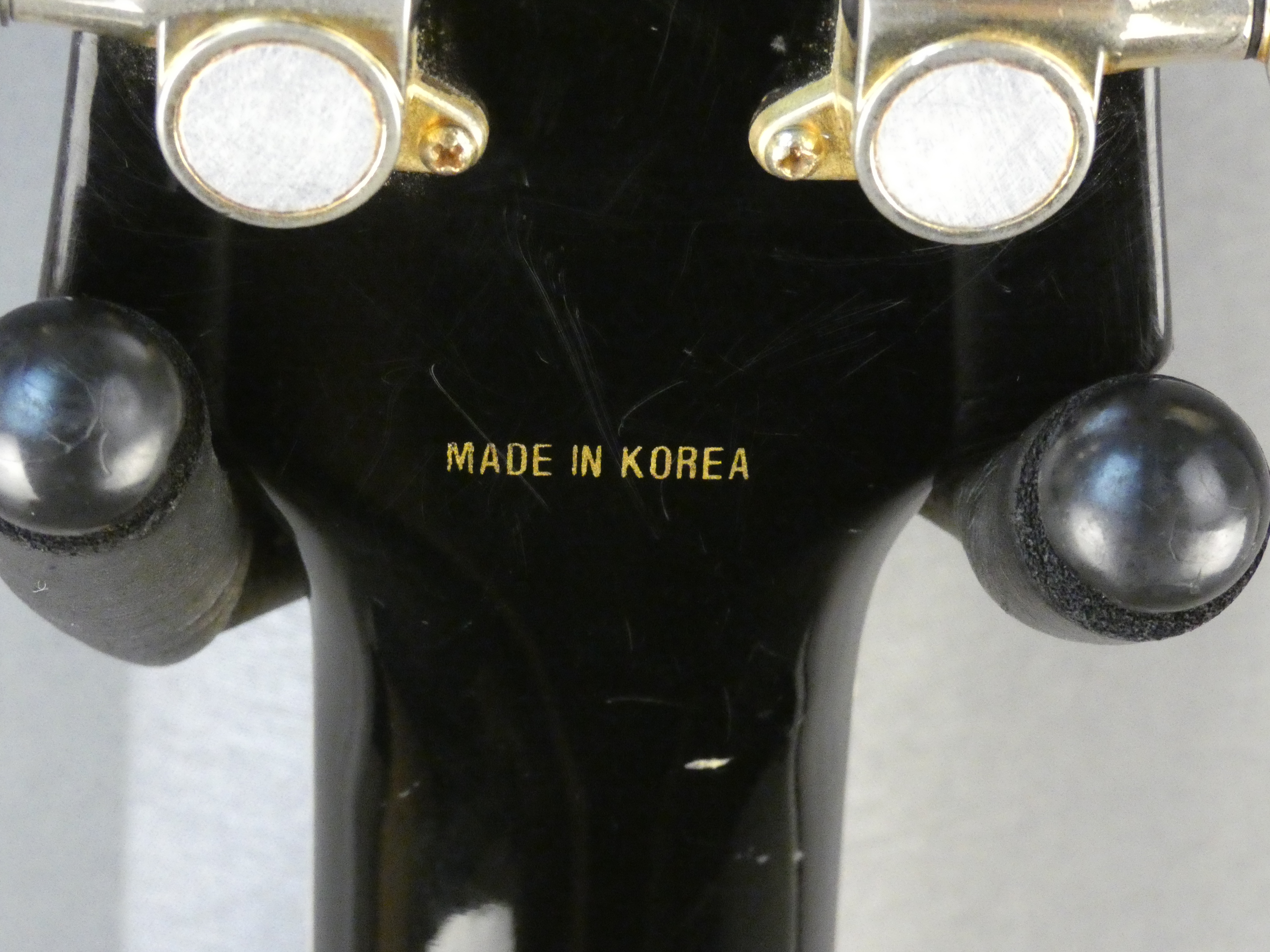 epiphone by gibson les paul custom black korea import japan (5)