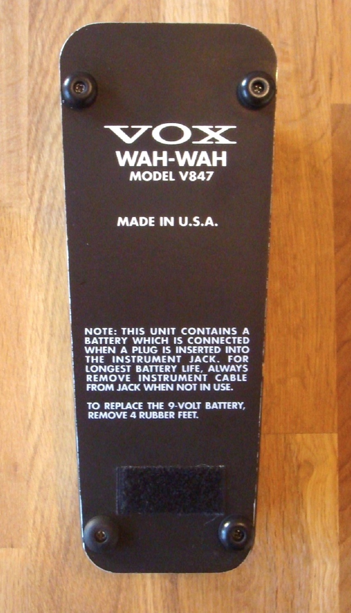 Vox V847 Wah-Wah Pedal (1994-2006) (46992)