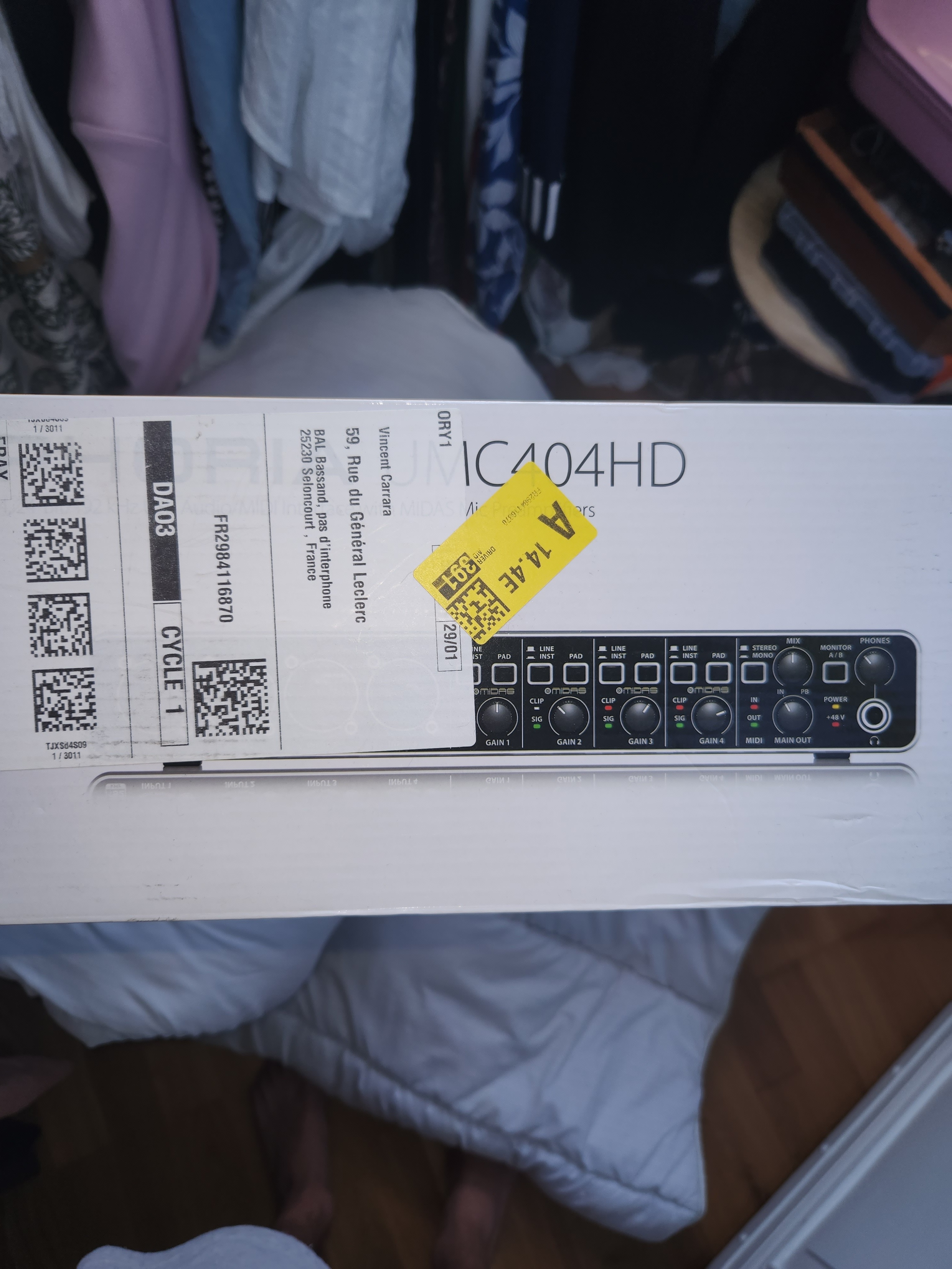 Je vends ma carte son uphoria 404