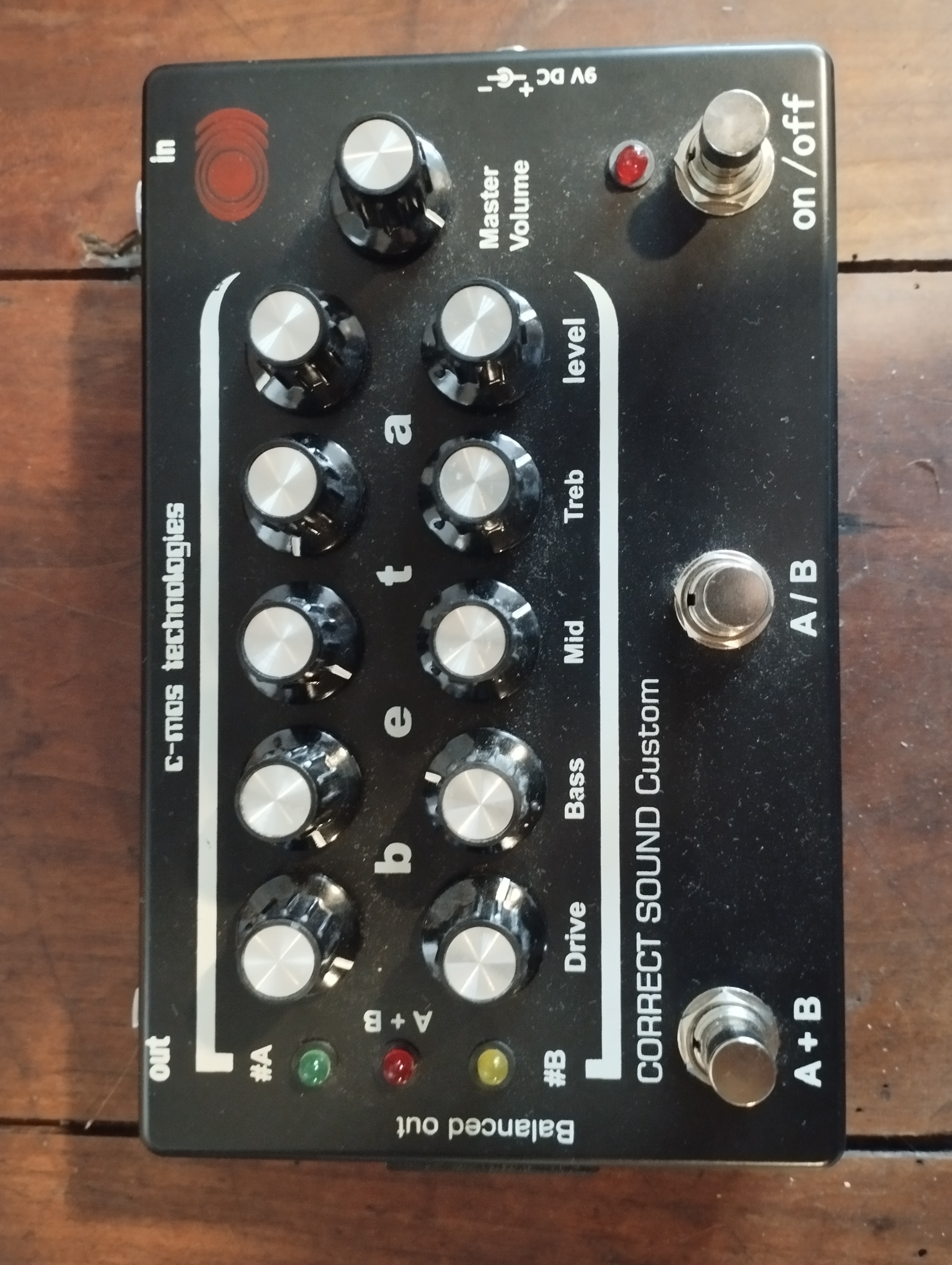 Correct Sound Beta Lead Preamp Pedal (Sunn) 2019 - Black