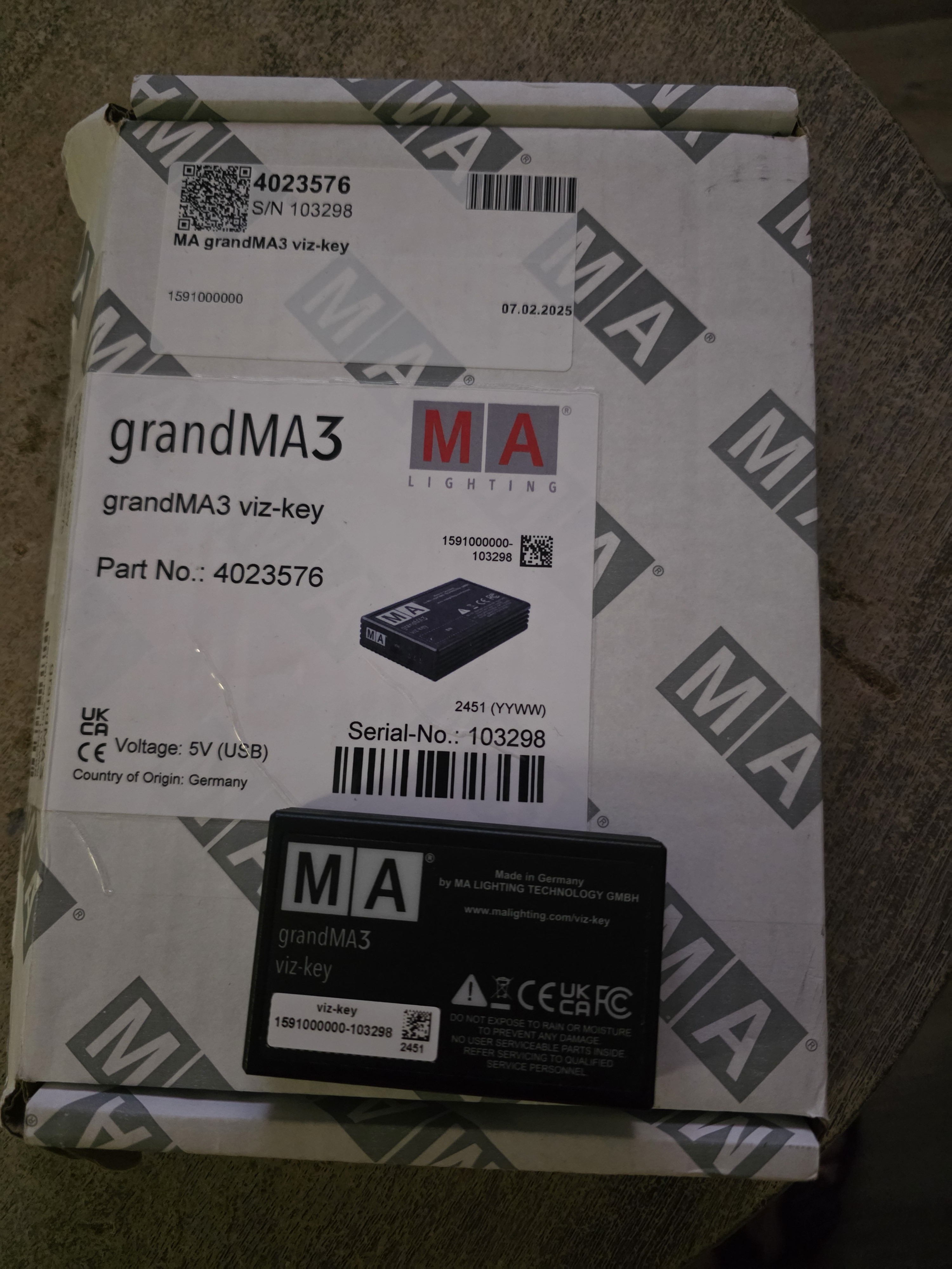 Viz key Ma lighting 