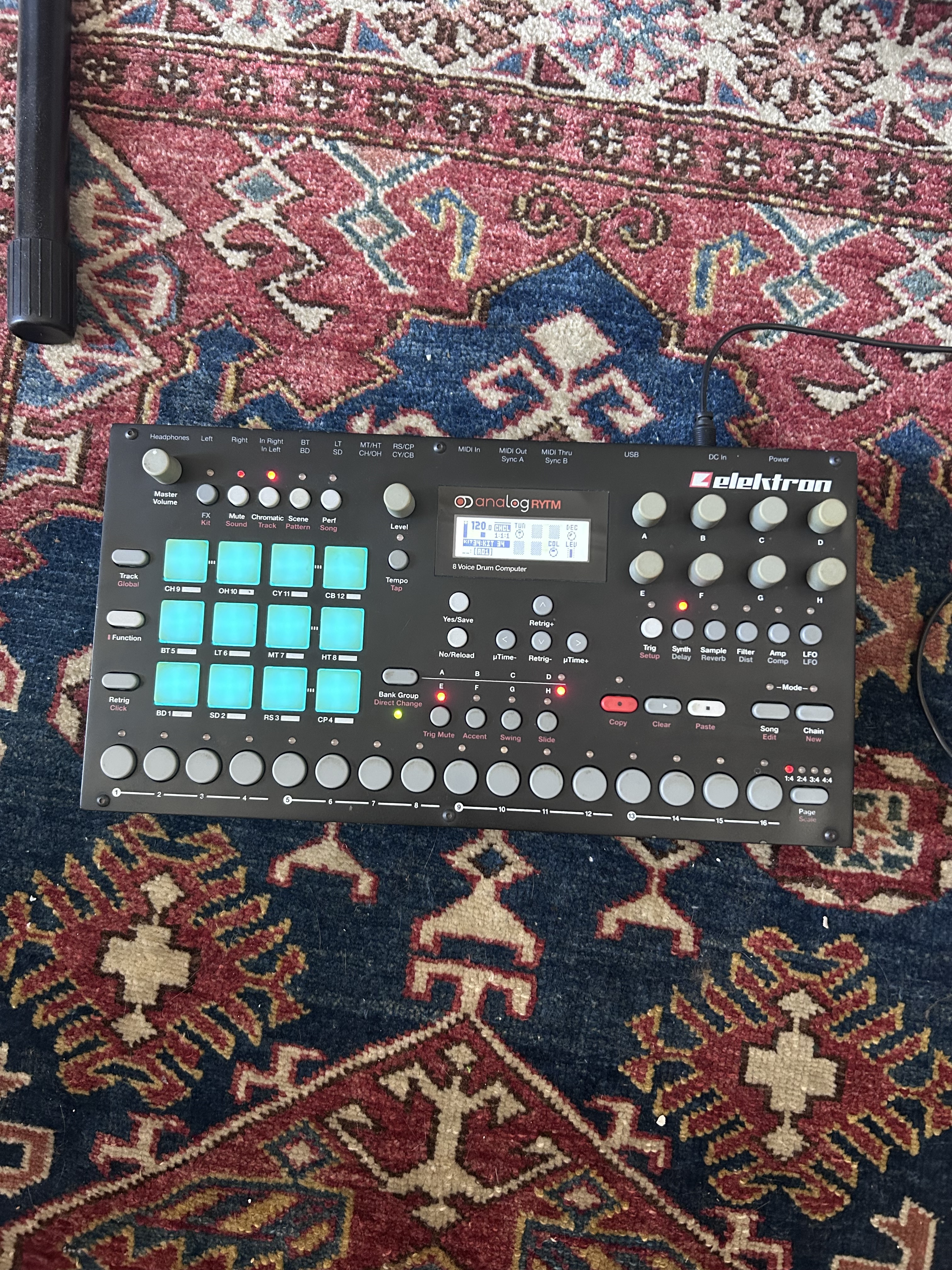 Vends Elektron Analog Rytm mk1 TBE