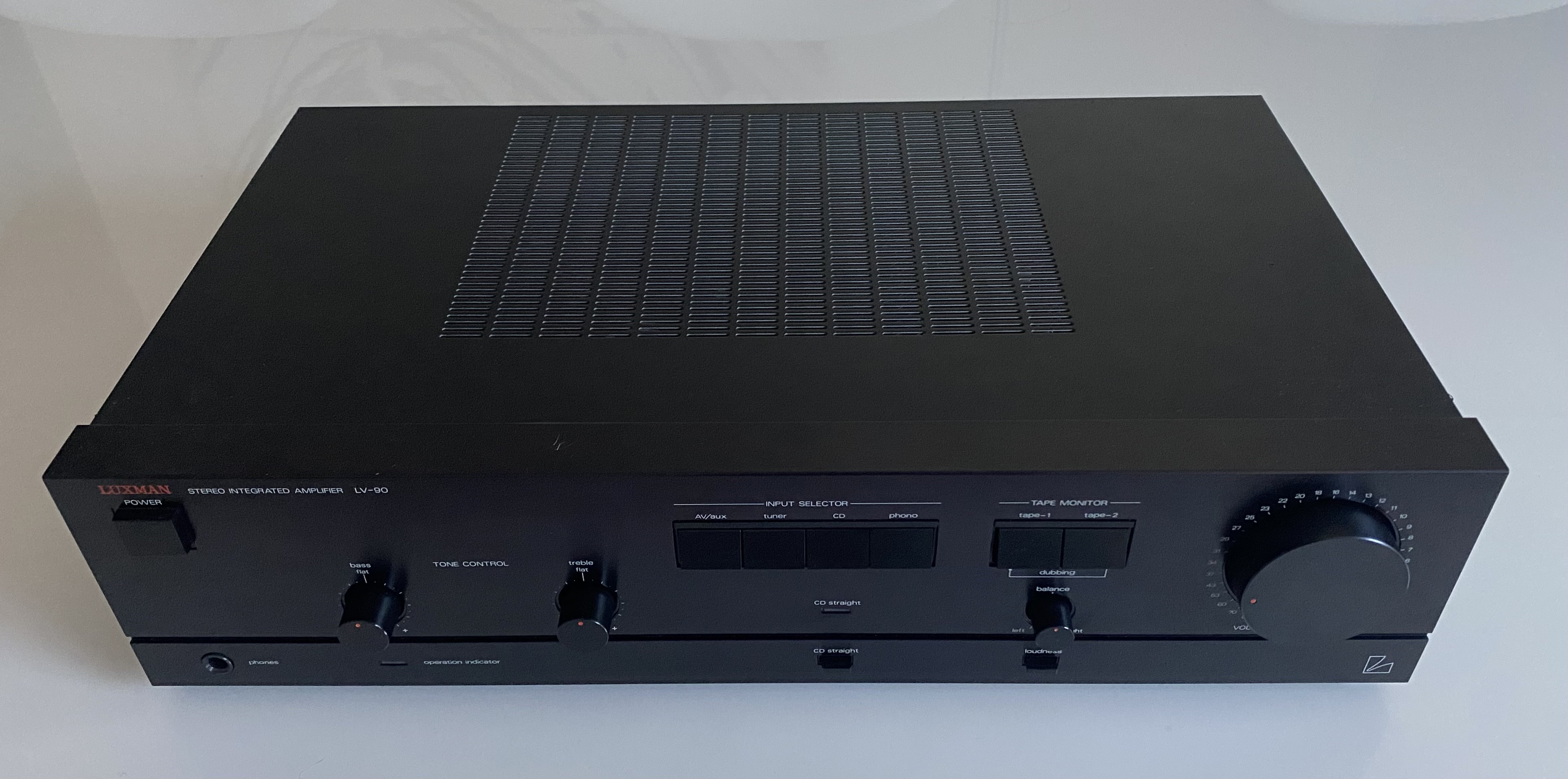 Ampli LUXMAN LV-90 (Stéréo Integrated Amplifier)