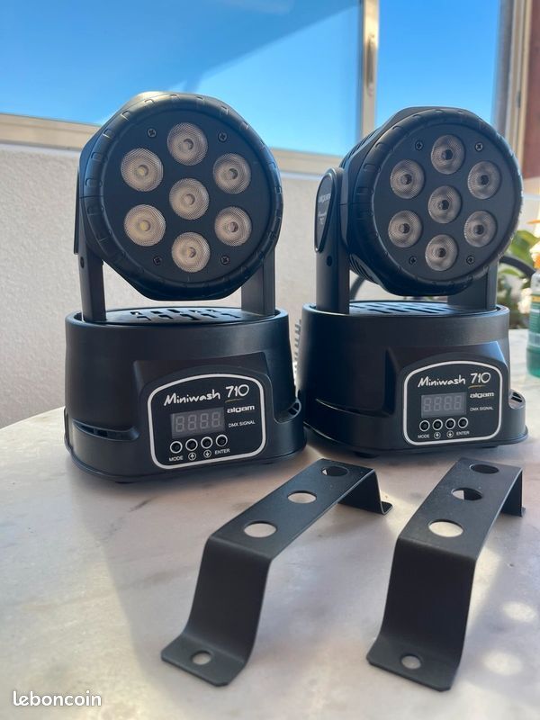 Pack Lot - 2 Lyres Algam Lighting Mini Wash 710