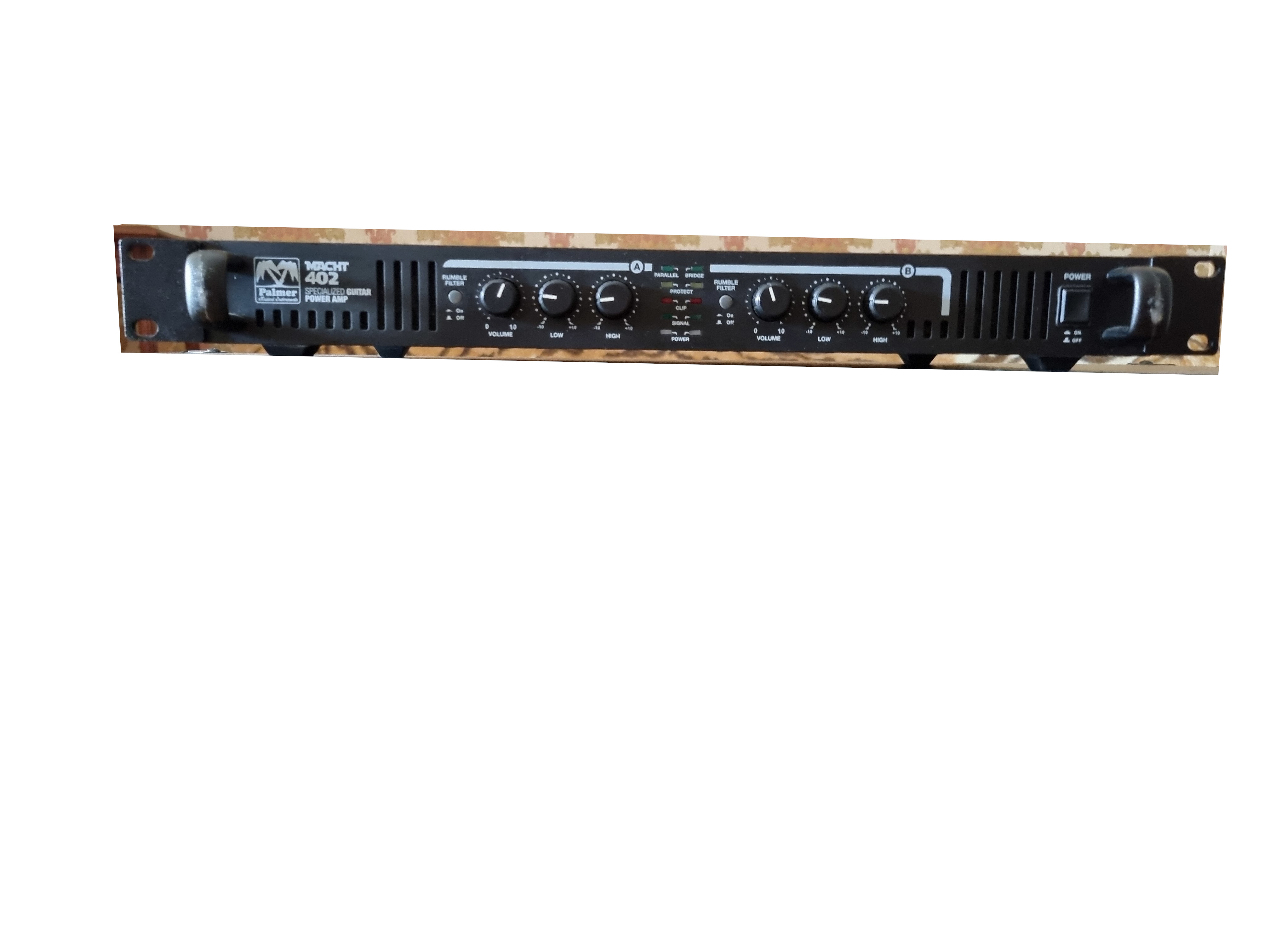 Vends ampli Palmer Macht 402