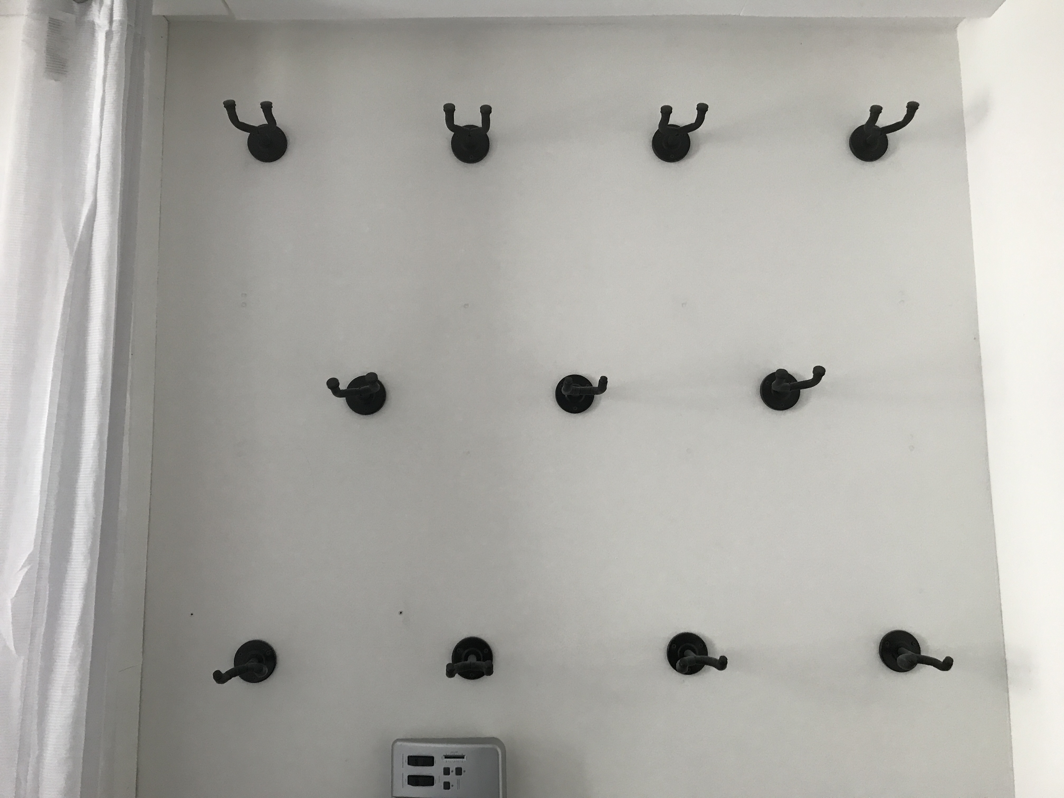 Crochets Support Mural Guitares