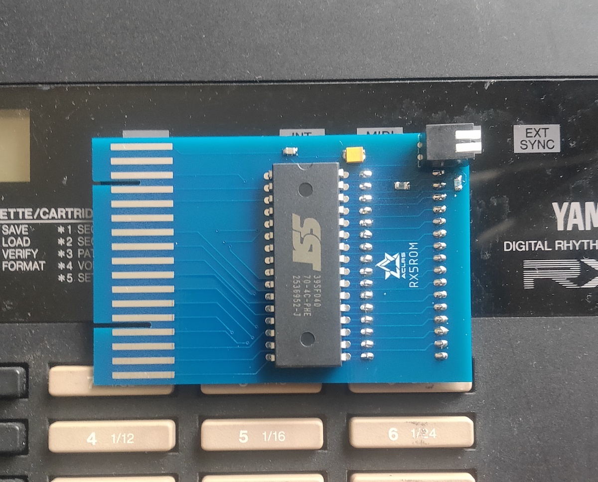 cartouche ACLRS RX5ROM-WRC clone des 4 WRC