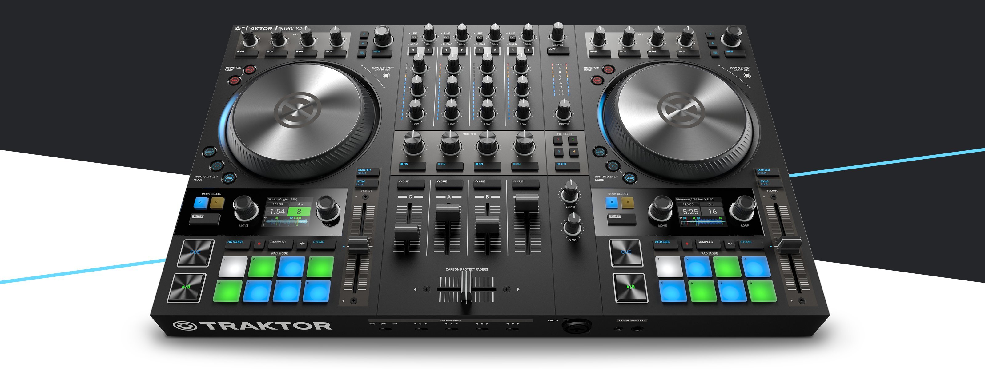 NEUVES : Native Instruments Traktor Kontrol S4 mk3 + BOITE + FLIGHT CASE
