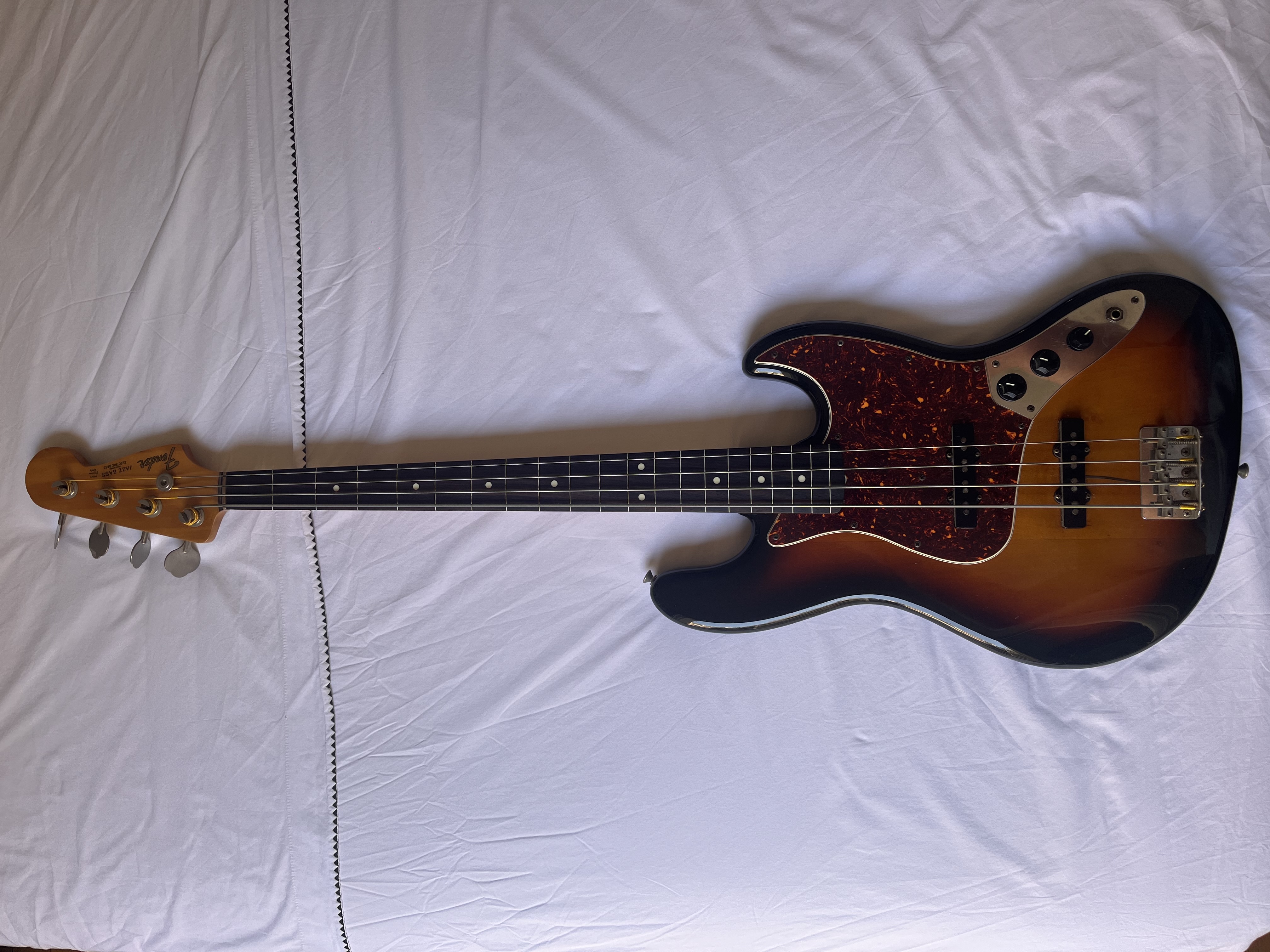 [VENDS] Fender Jazz Bass ’62 Fretless – Made in Japan (Fujigen, 1992)