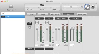 Apogee One for iPad & Mac Apogee One for iPad & Mac