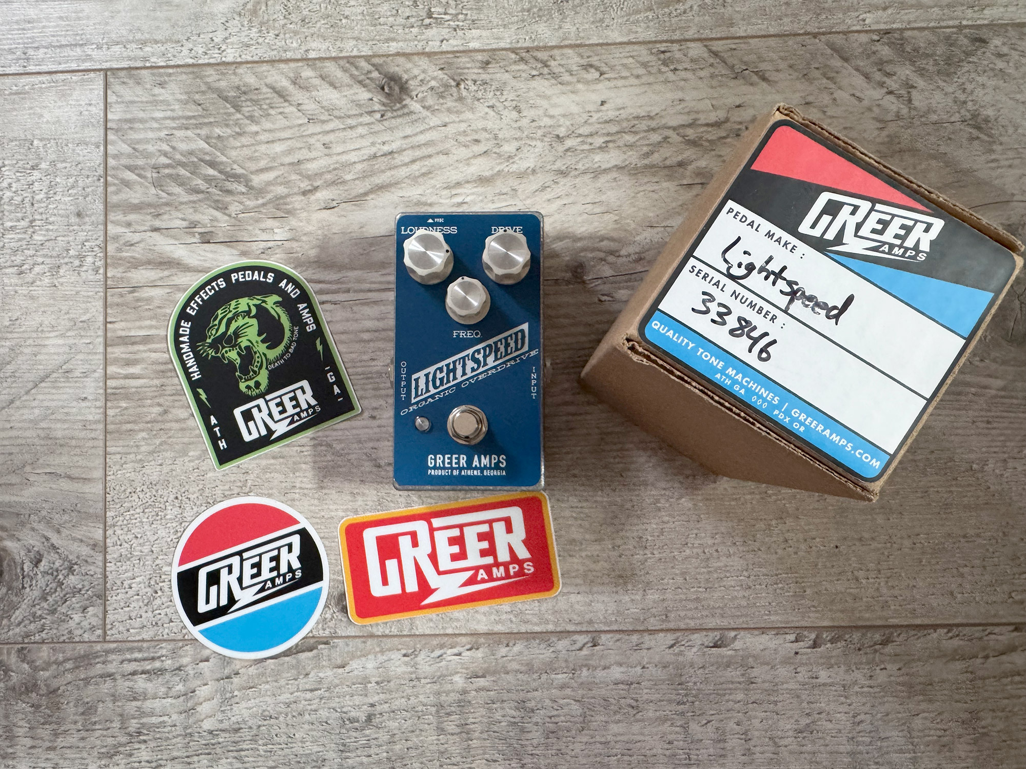 Greer Amplification Lightspeed Organic Overdrive (79264)