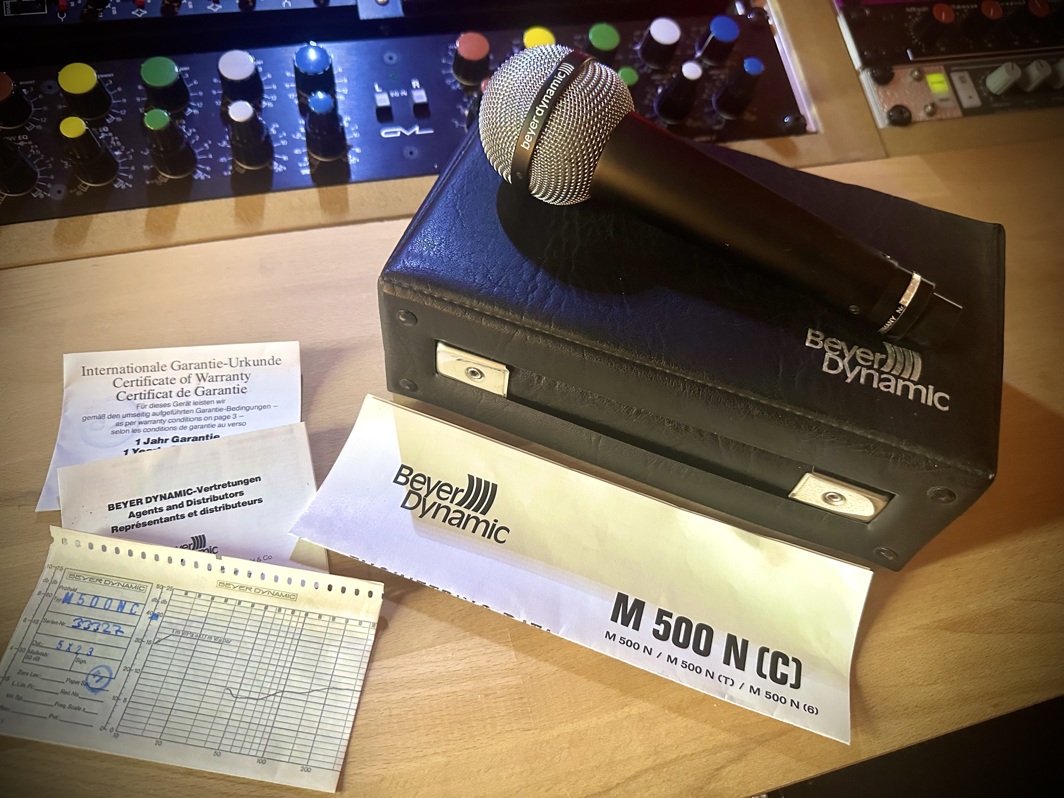 Beyer Beyerdynamic M500 N(C) Ribbon Microphone