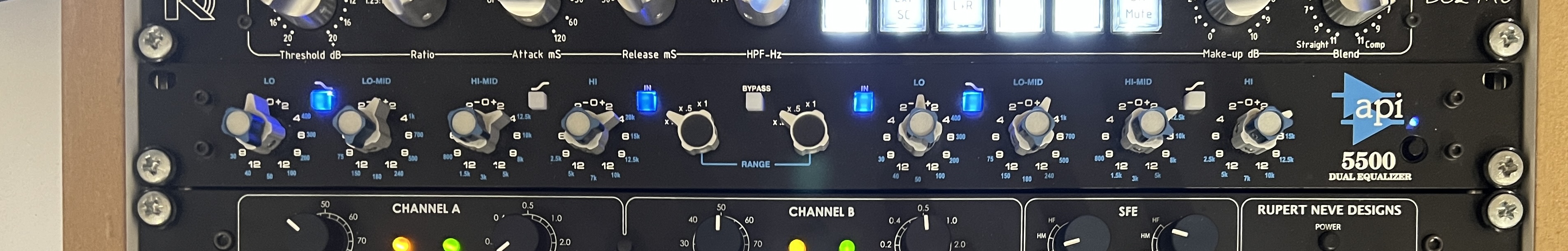 Vends EQ API 5500 2500€