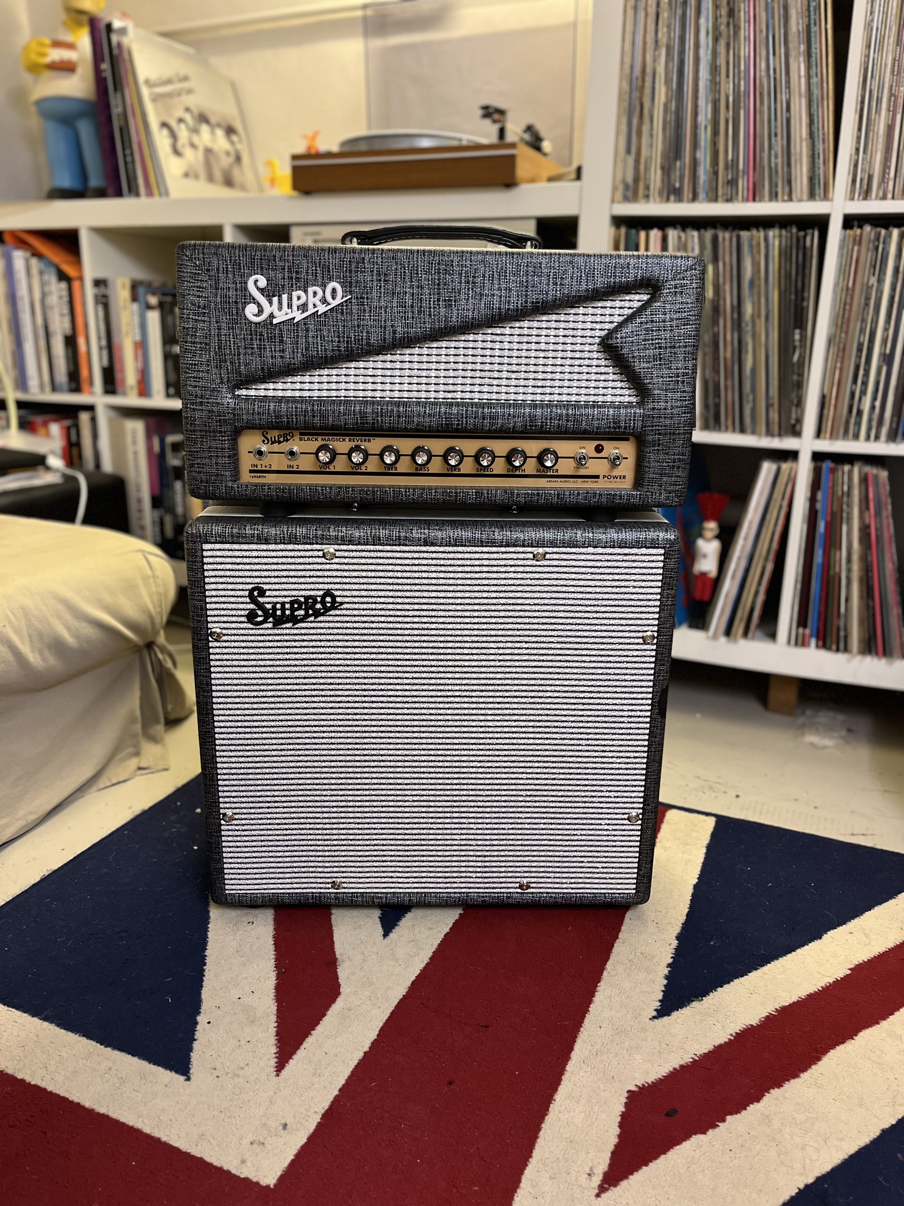 Vends stack Supro Black Magick réverb 
