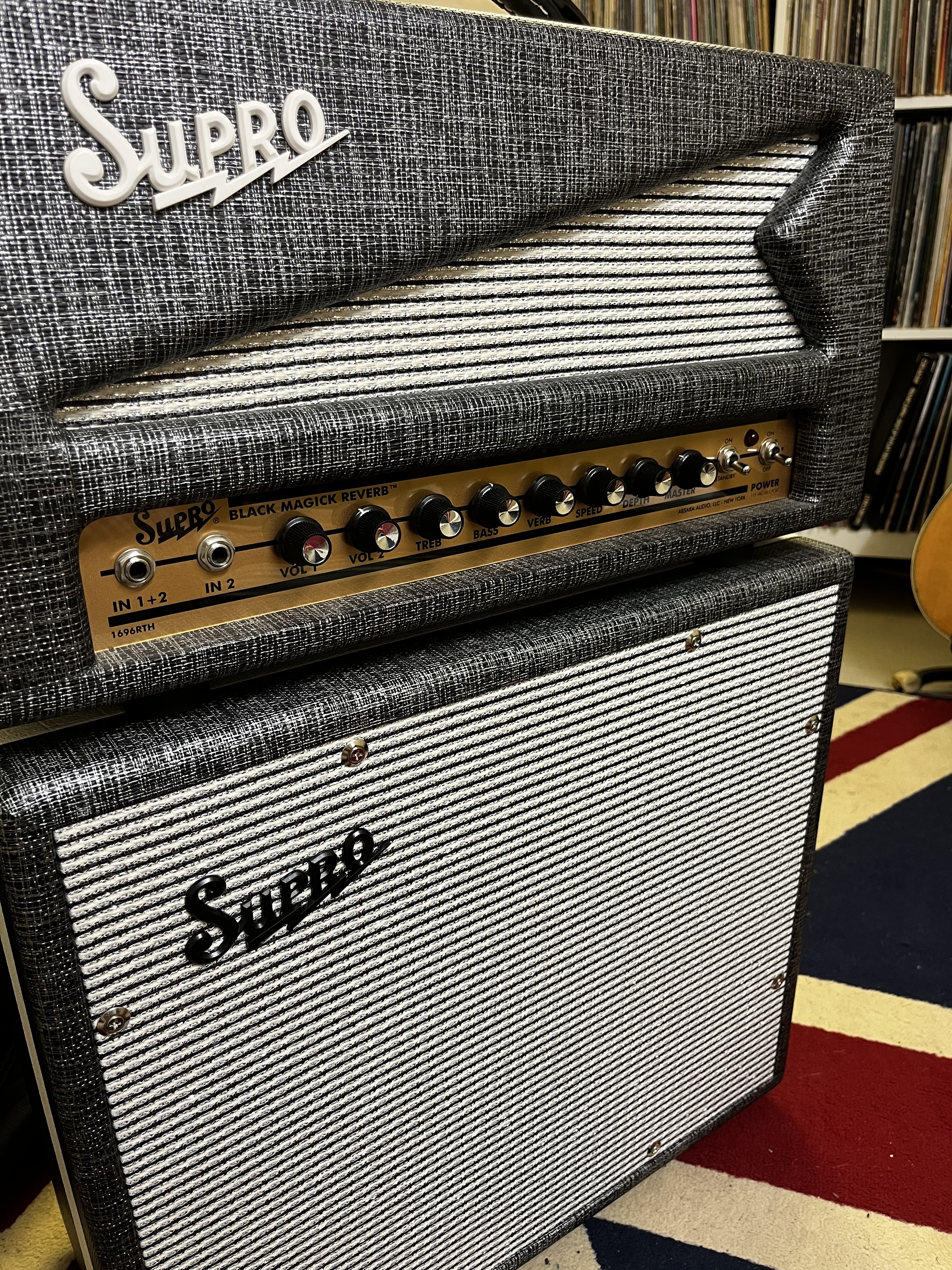 Supro 1696RTH Black Magick Reverb Head (77818)