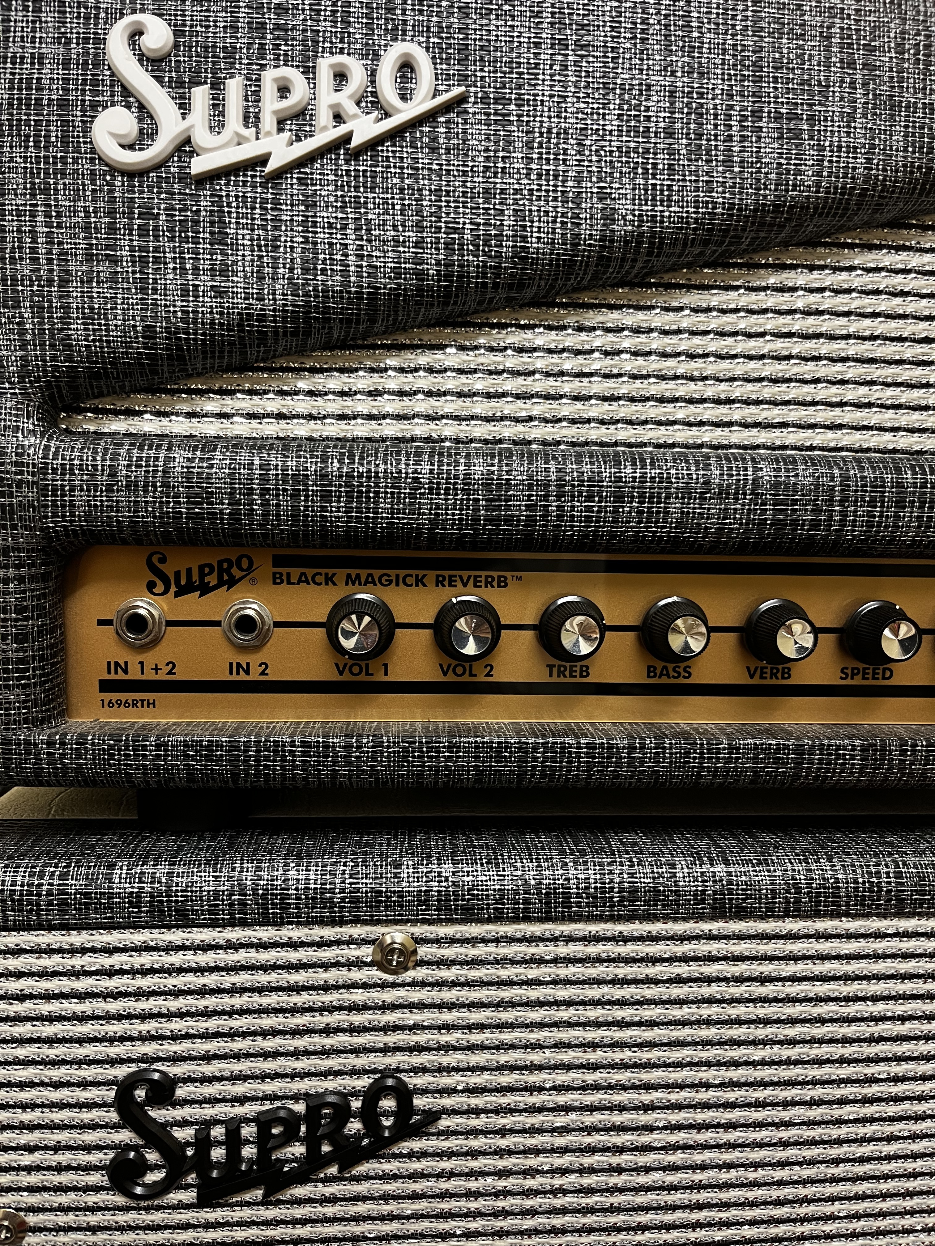 Supro 1696RTH Black Magick Reverb Head (20207)