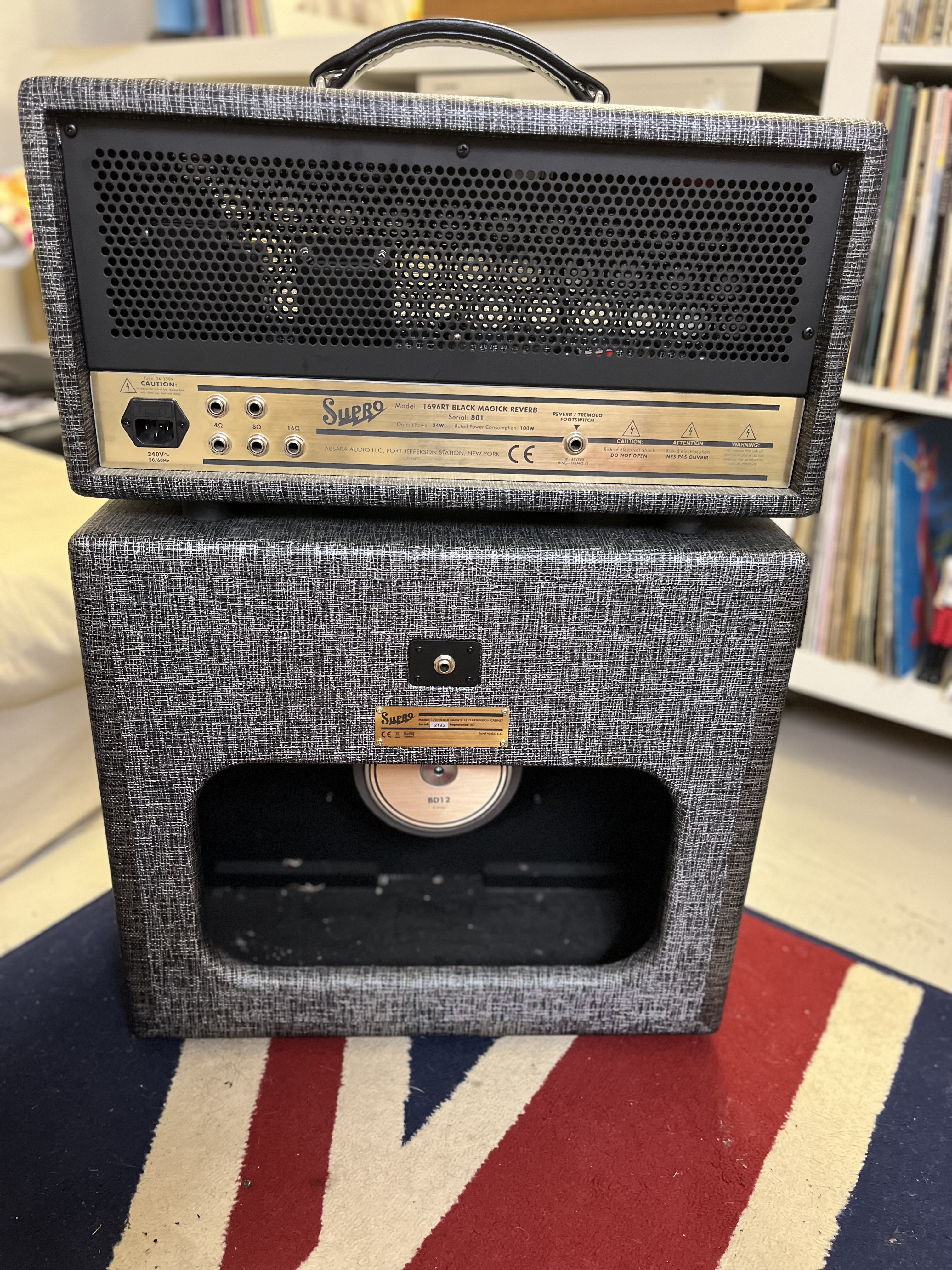 Supro 1696RTH Black Magick Reverb Head (61043)