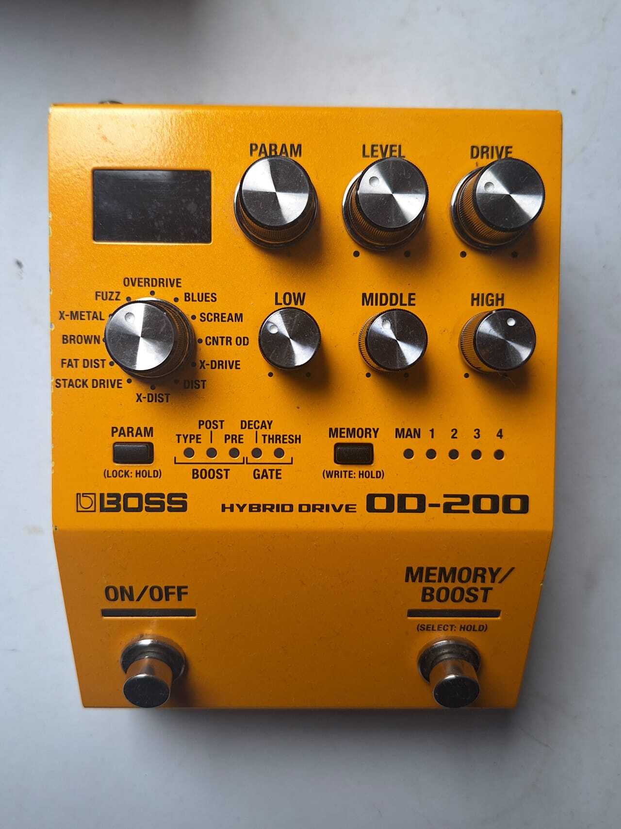 BOSS OD 200 HYBRID DRIVE