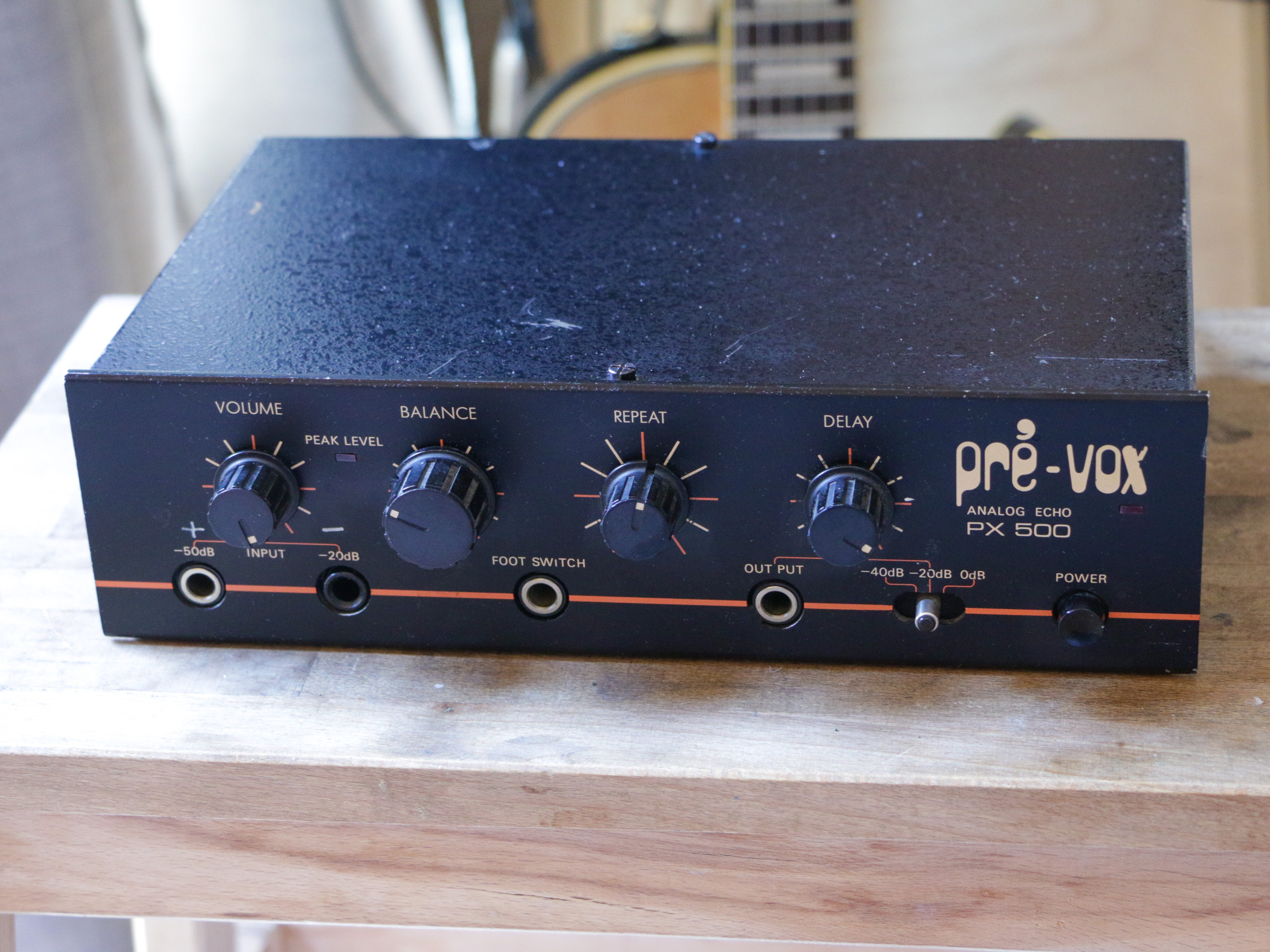 Pré-Vox PX500, delay analogique made in Japan