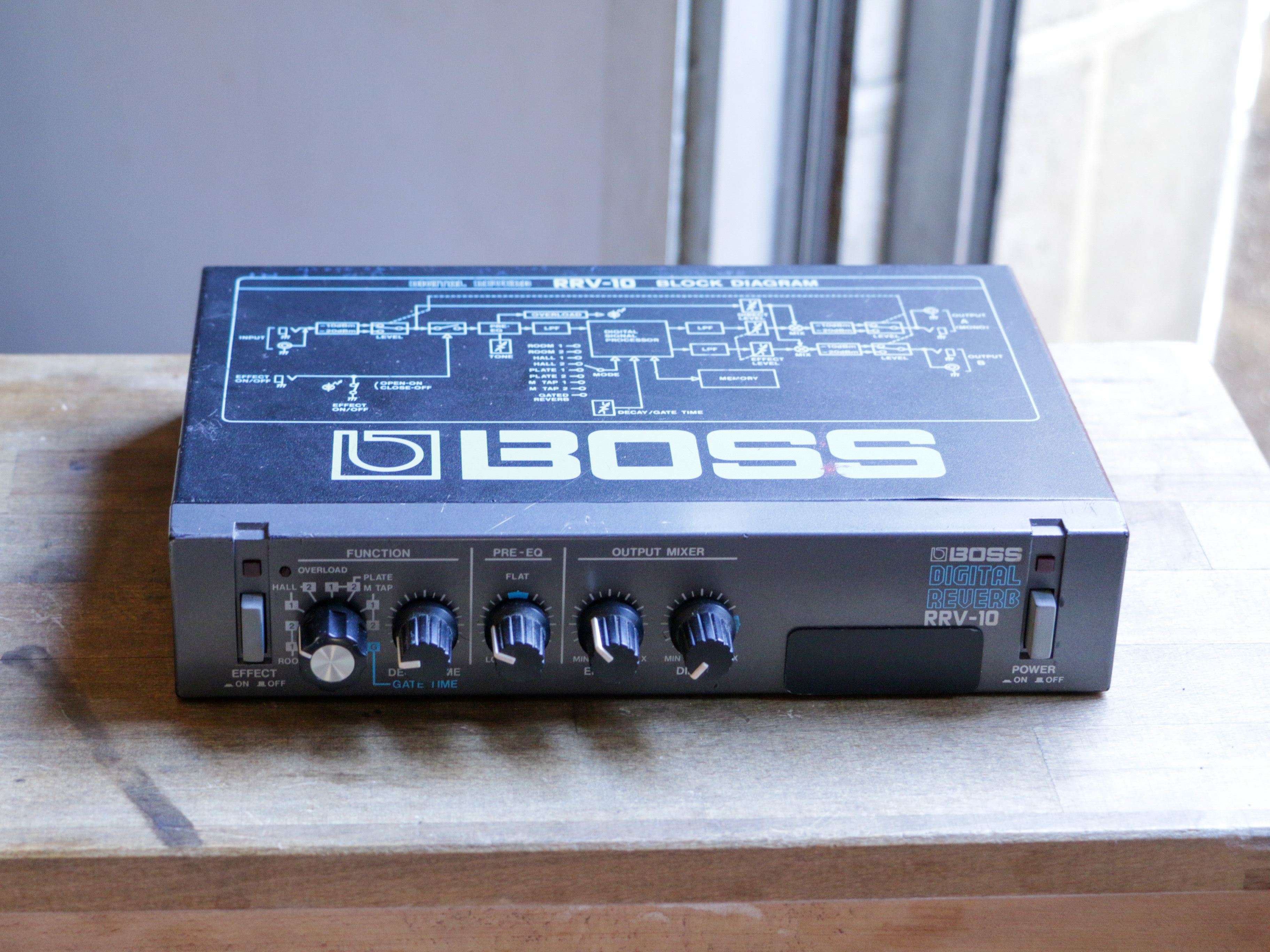 Boss RRV-10 -Digital Reverb -made in Japan