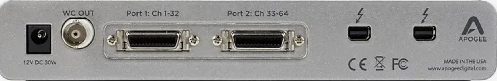 Vend Interface Apogee Symphony 64 Thunderbridge 64