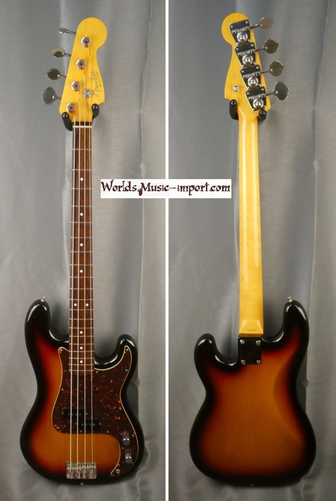 FENDER Precision Bass PB'62-US 2005 - 3TS Sunburst - Japan Import