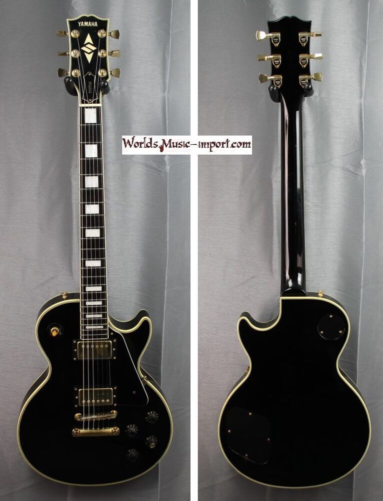 YAMAHA Les Paul Custom Black Beauty 1989 LP800C Japon
