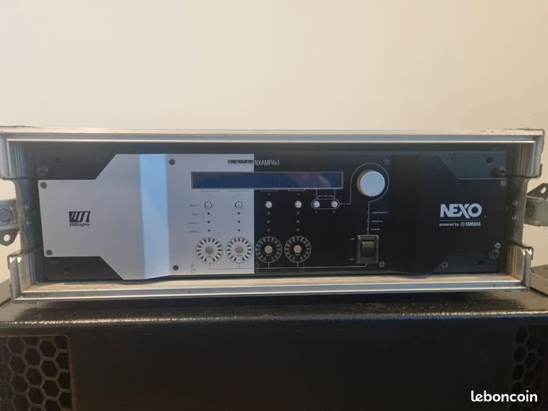 Sono NEXO complète 4x PS8 + LS18 + LS400 + NXAMP4x1