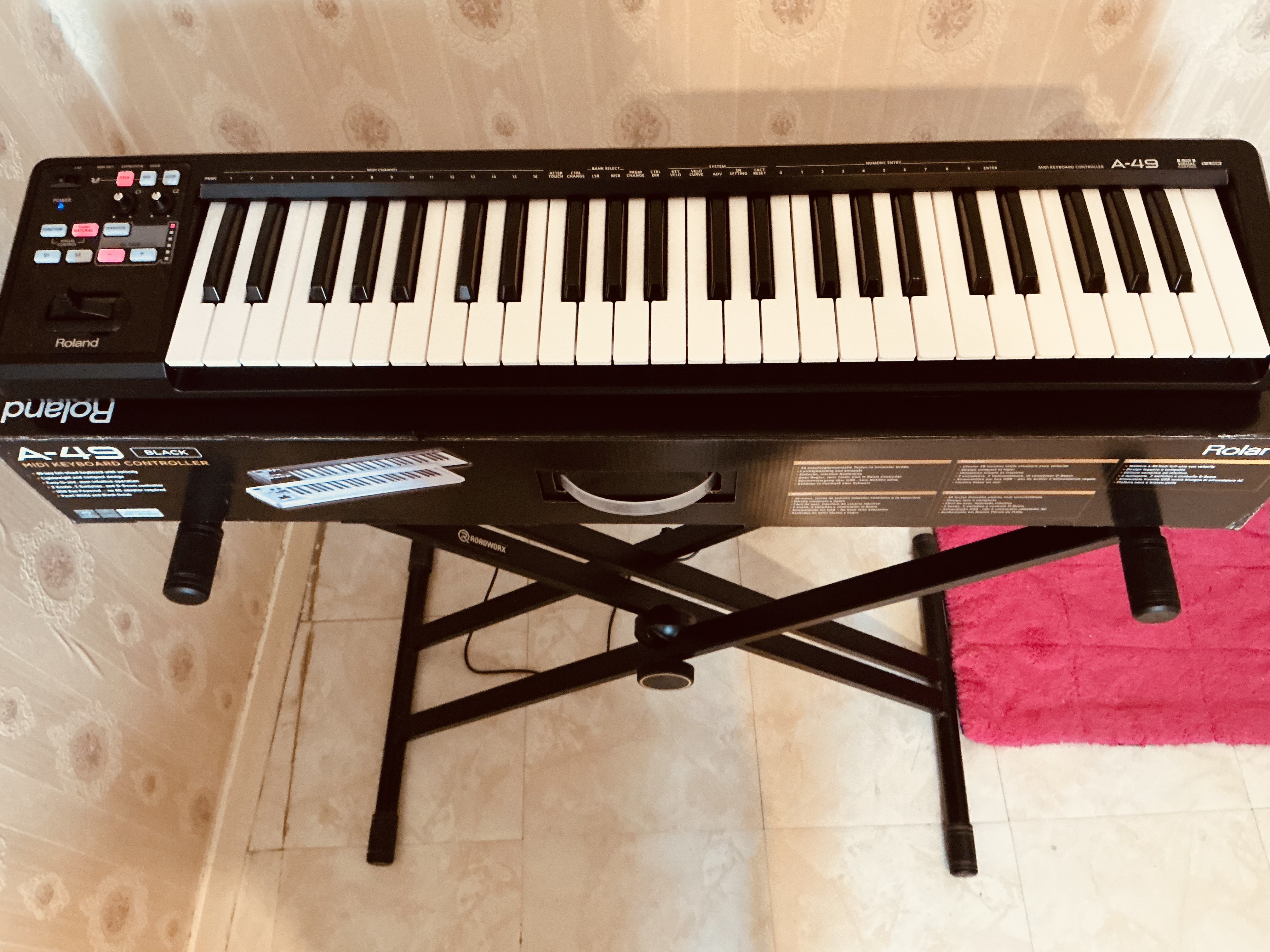 Vends Roland A-49 Black Version / Usb / Midi Keyboard