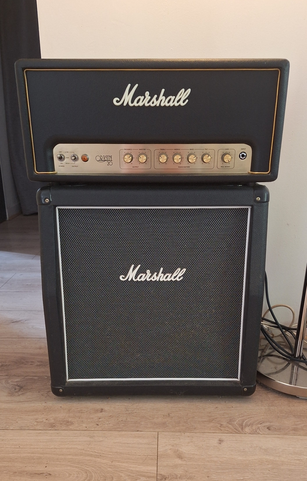 Tête Marshall Origin20H + Baffle Marshall