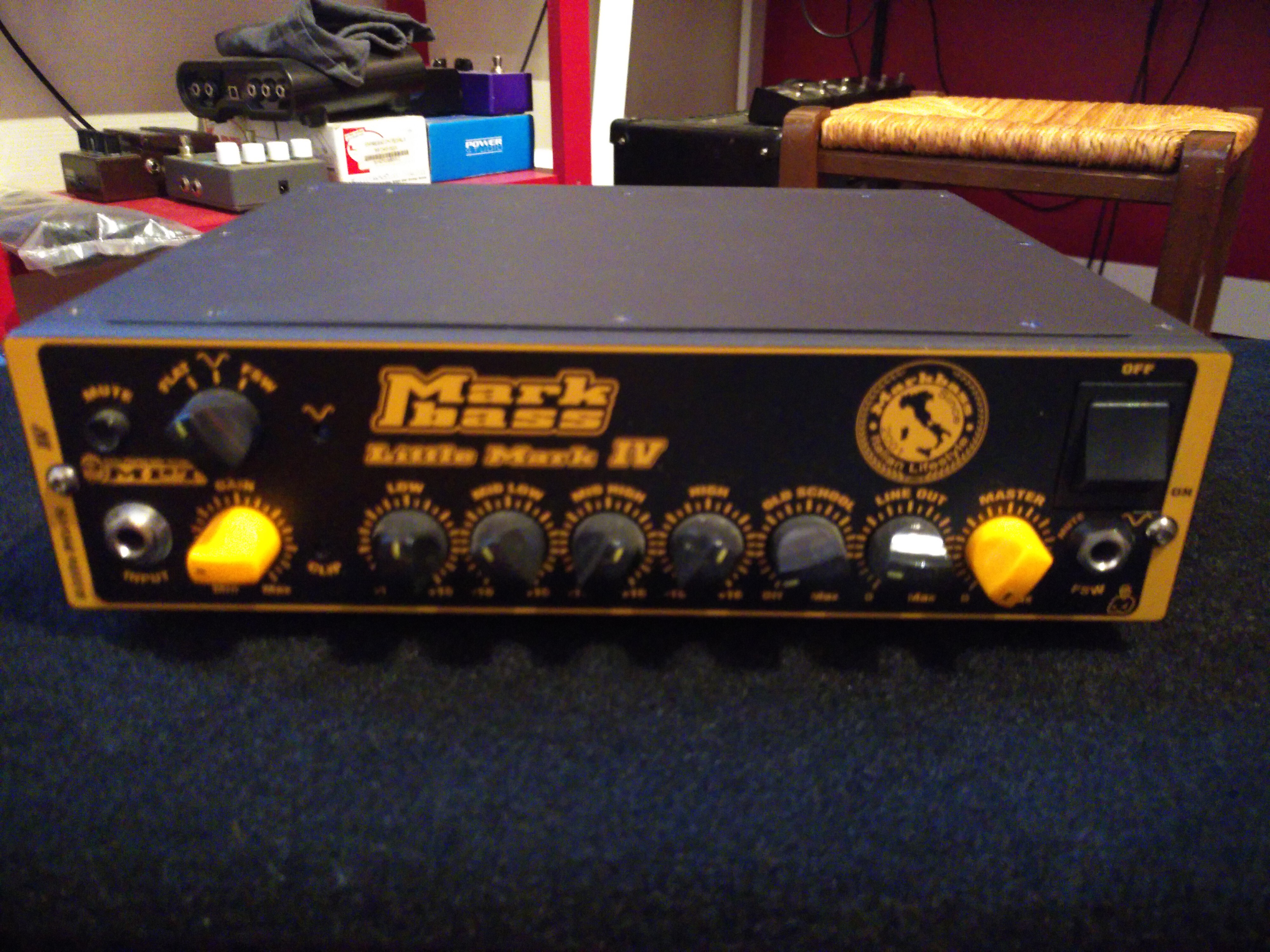 Vends Tête d'ampli Basse Markbass LittleMark IV