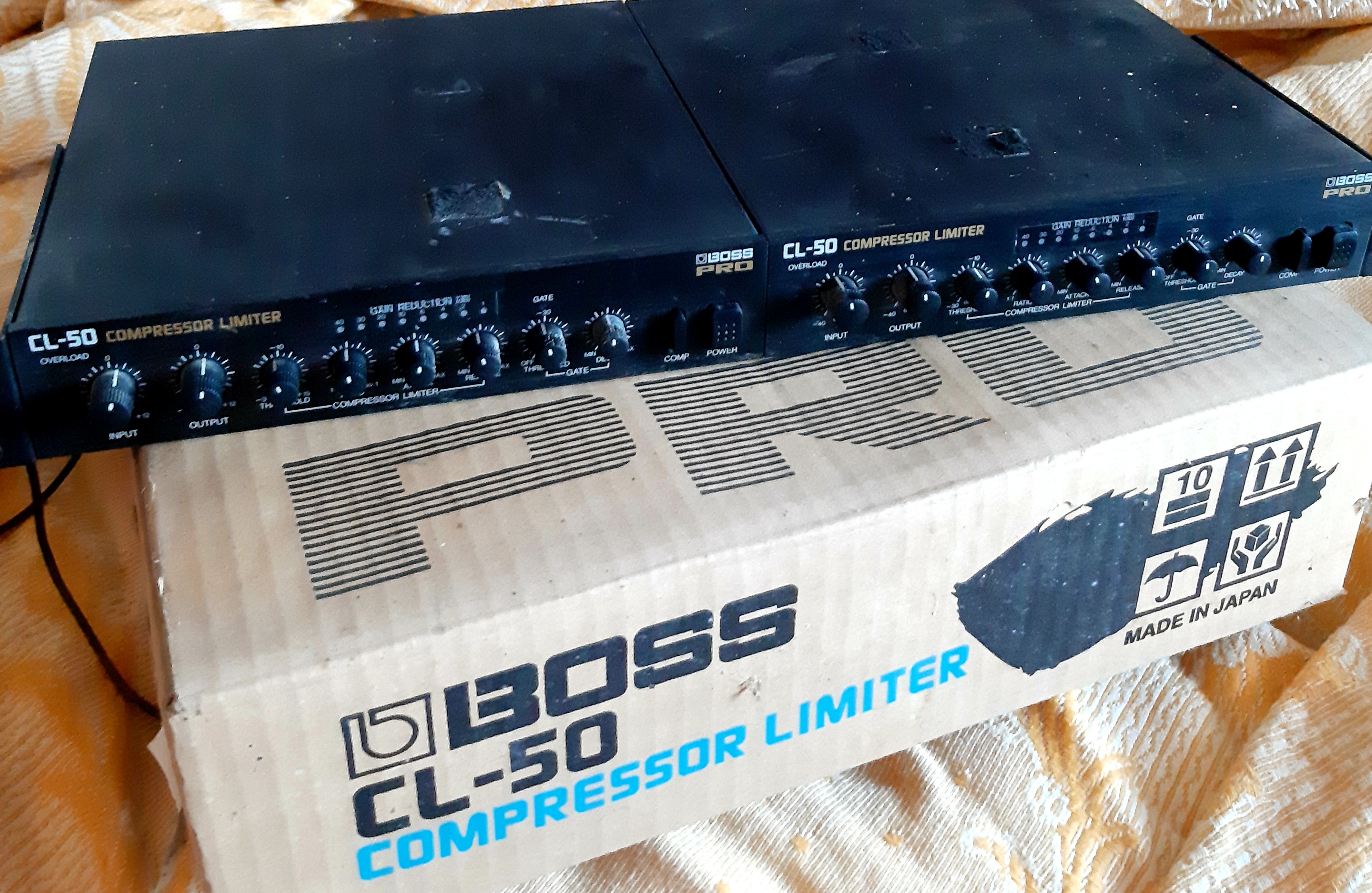 Vends deux compresseurs-limiteur CL50