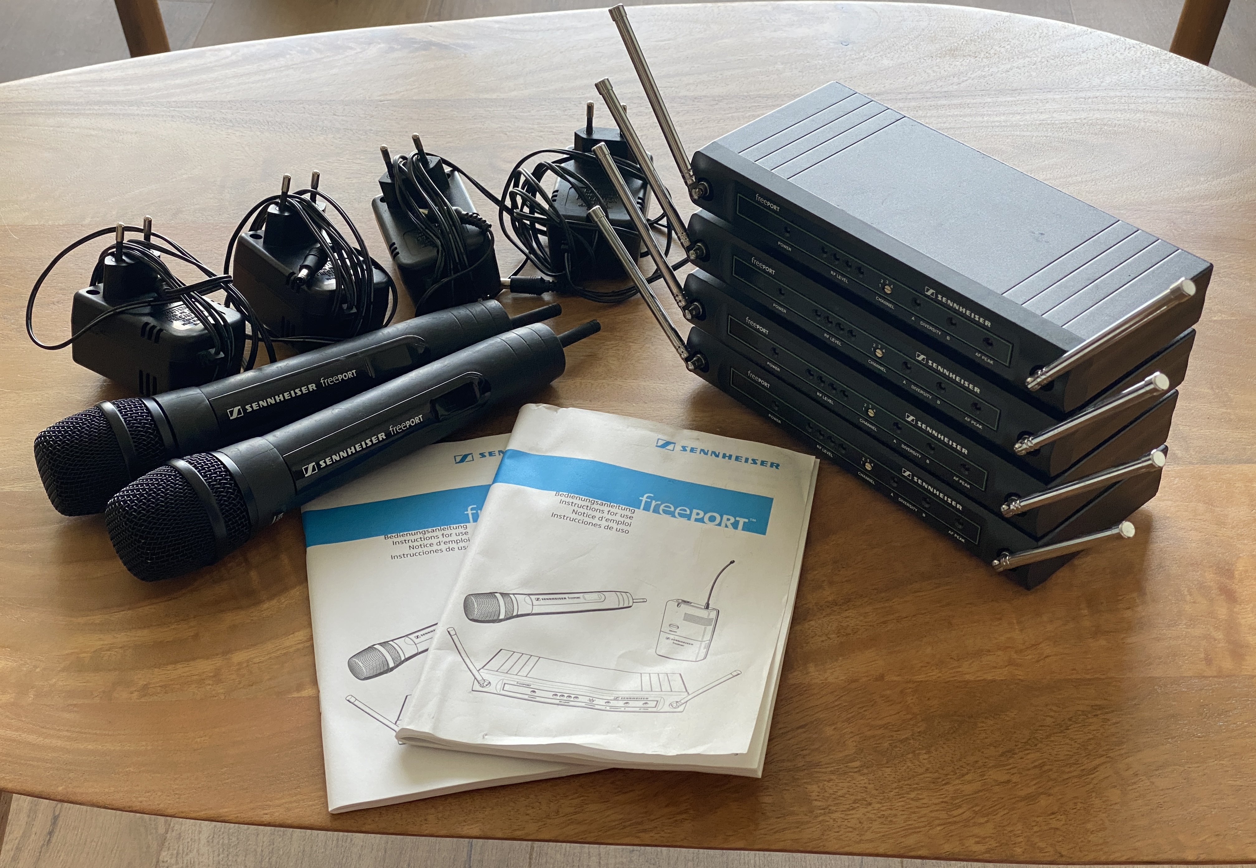 Vends 2 kits HF Sennheiser Freeport (double réception)