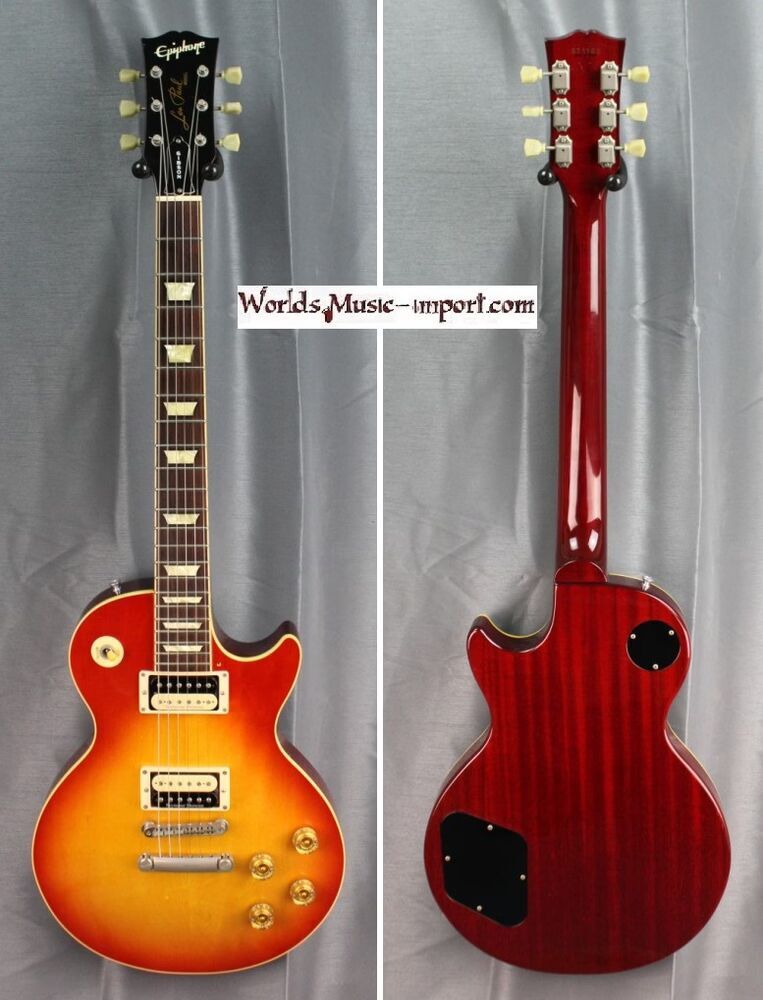 Epiphone by GIBSON les paul standard 1998 japon cherrysb