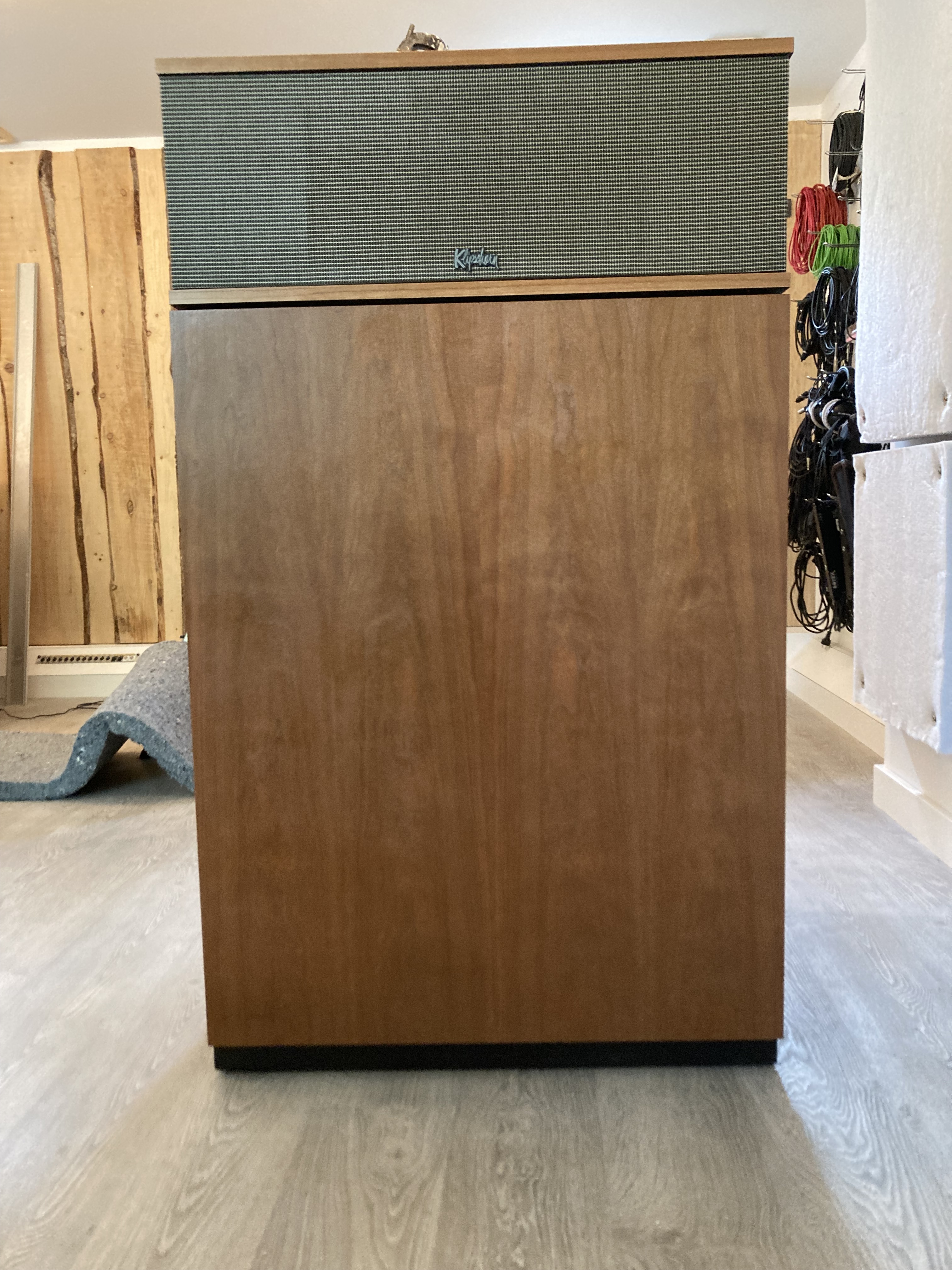 Vends enceintes Klipsch Klipschorn AK6 livrées !