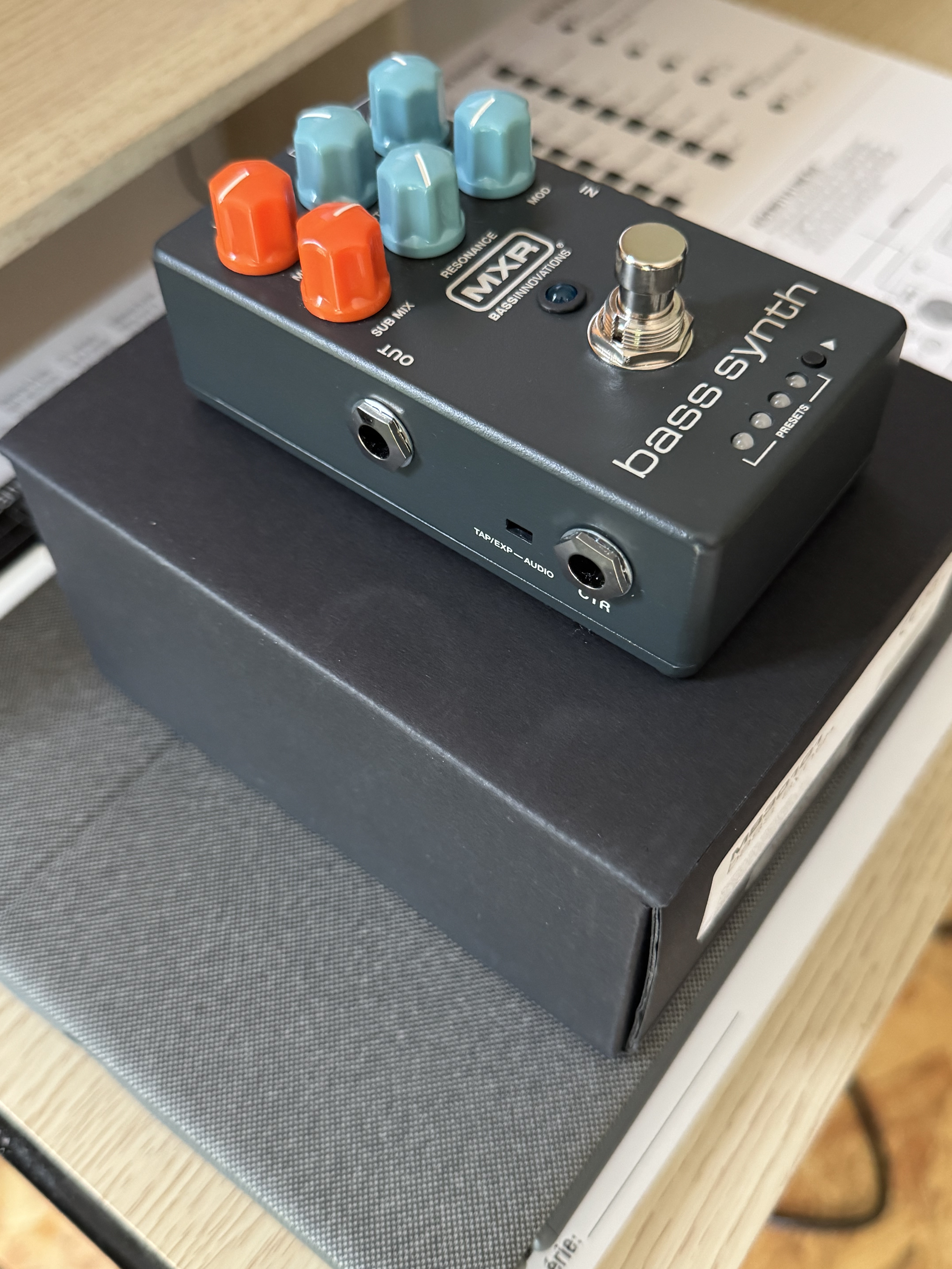 Vends pedalier MXR Bass Synth