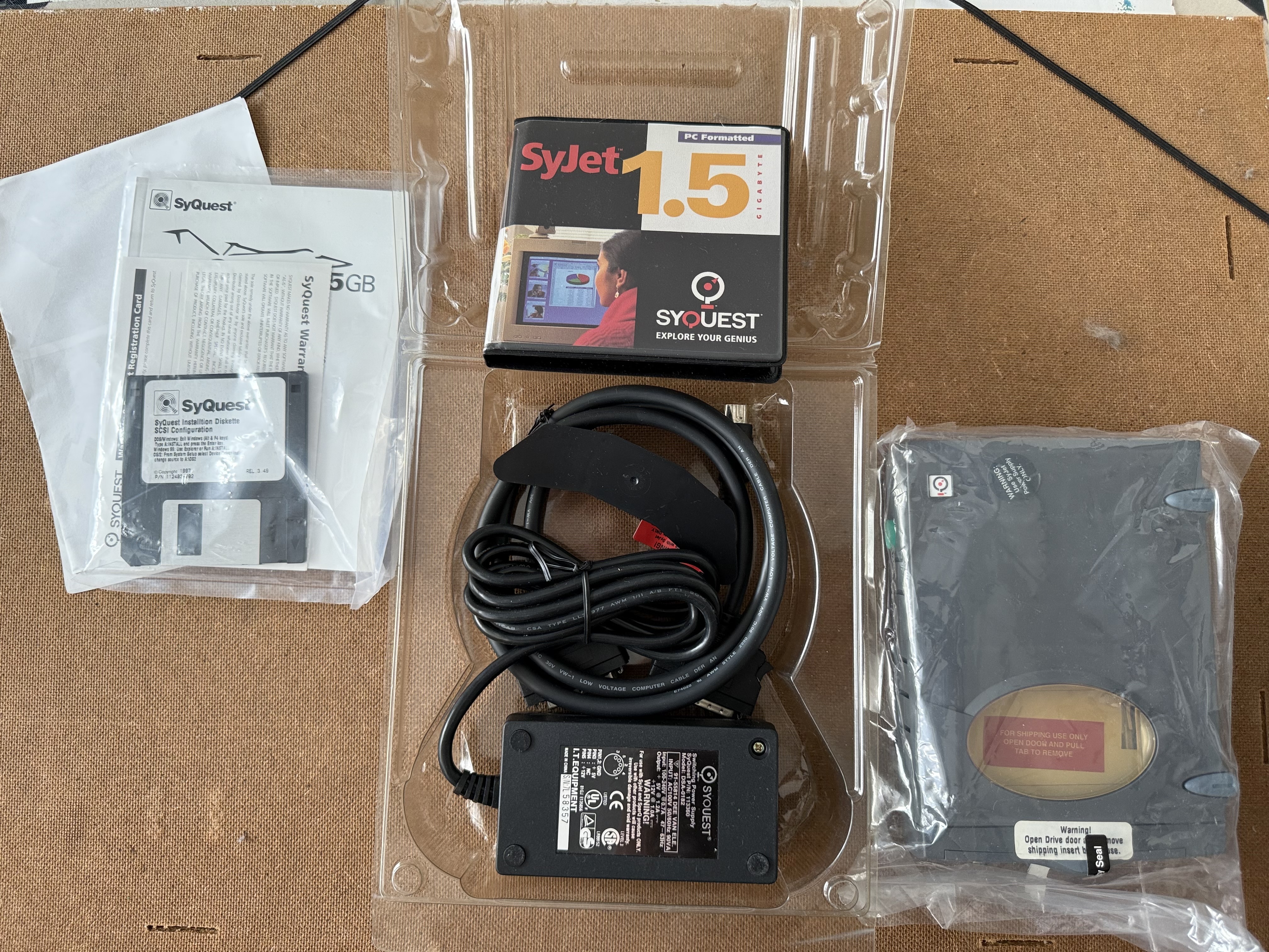 Syquest SyJet 1.5 GB