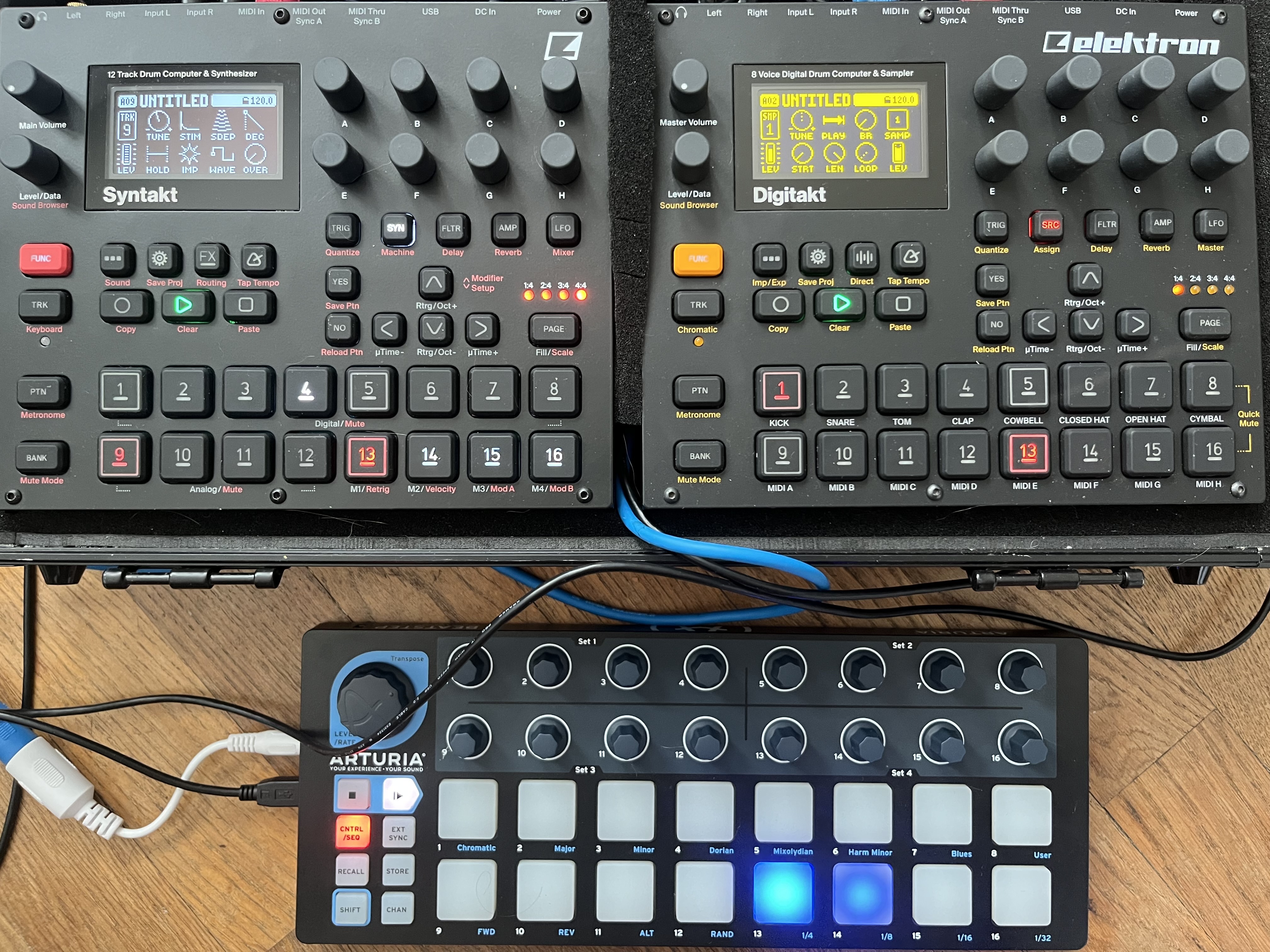 Vends Syntakt + Digitakt 1