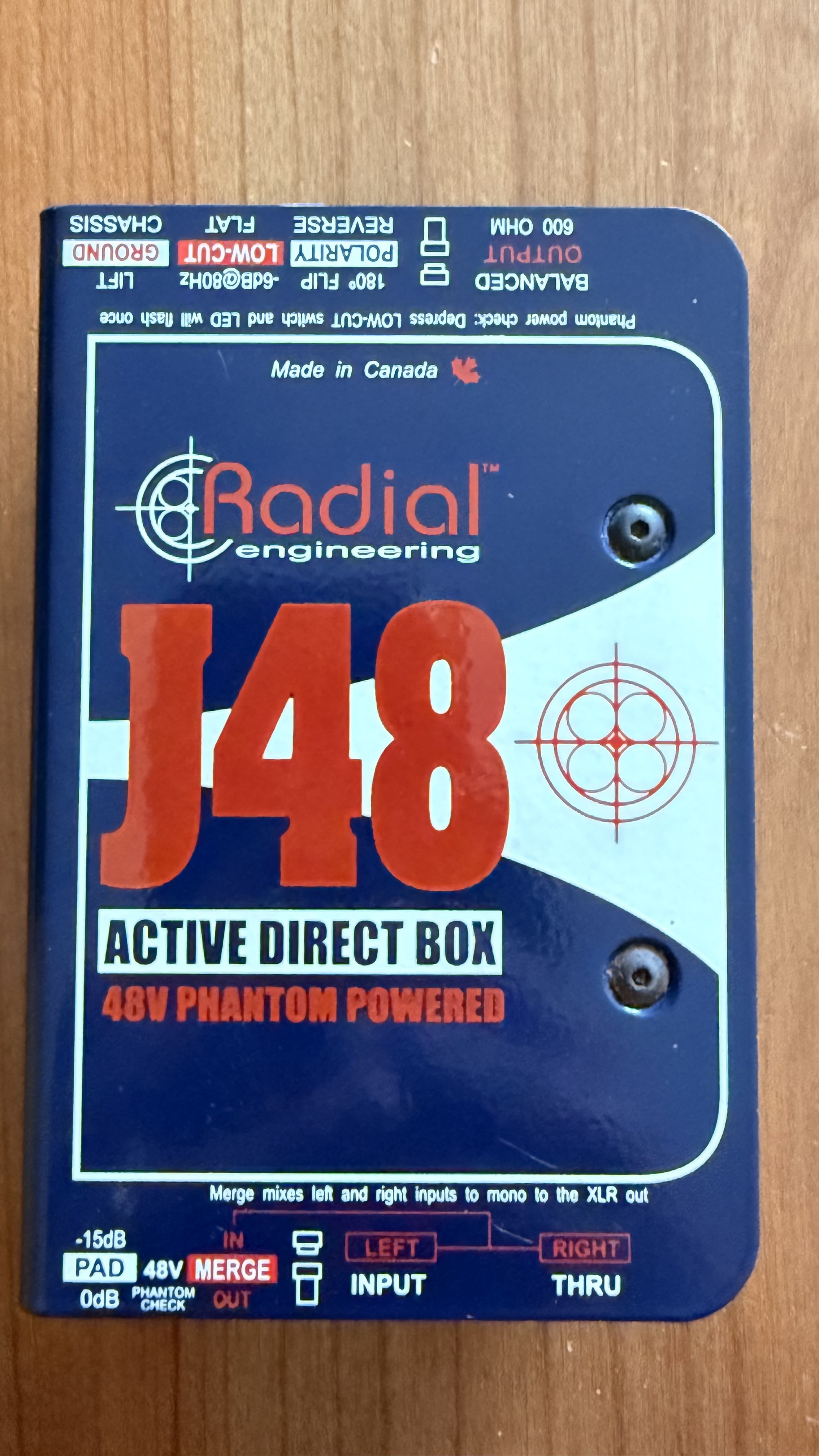 Radial J48 – Boîte de direct active – Très bon état