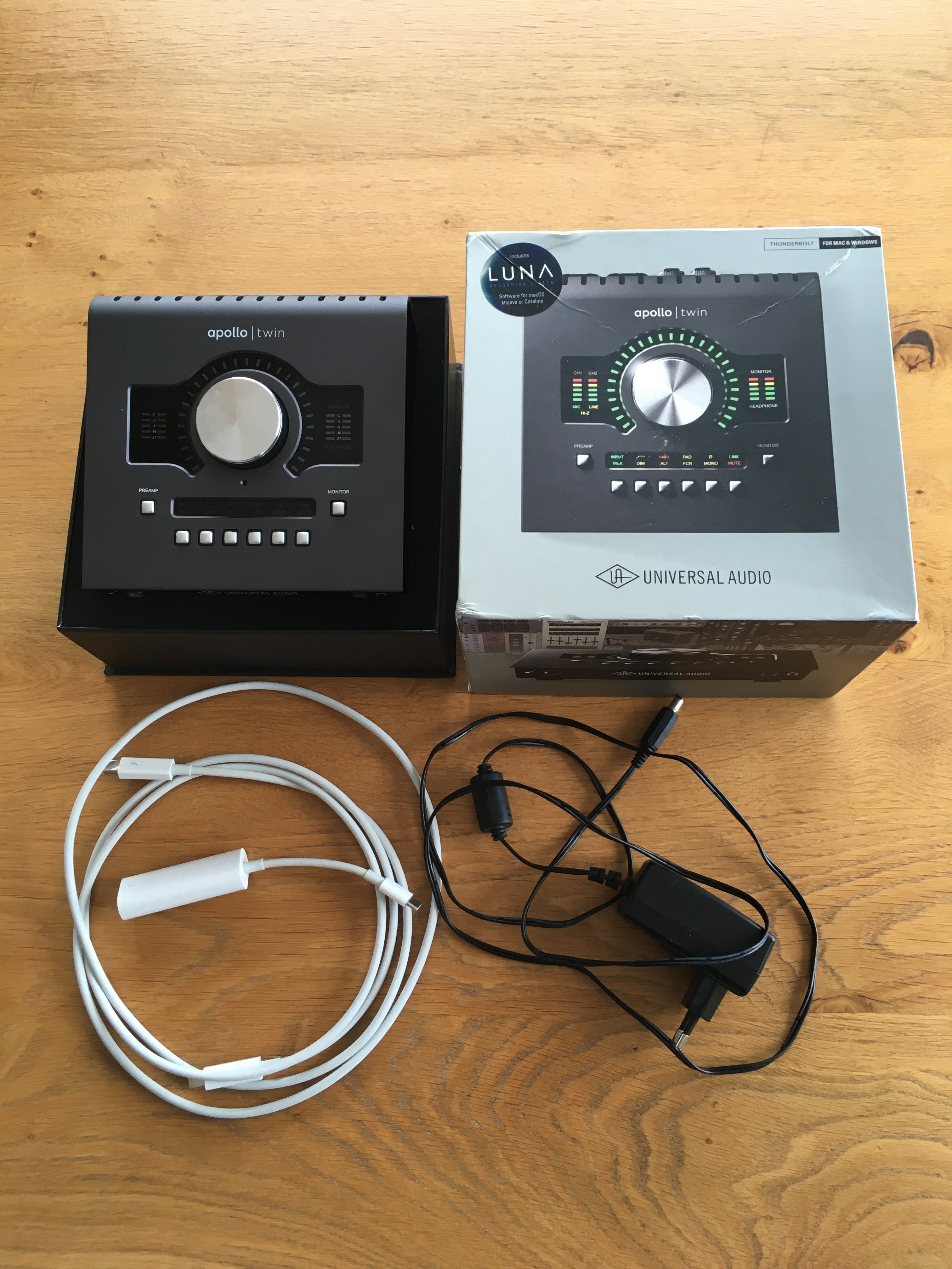 UAD Apollo twin mk2 thunderbolt